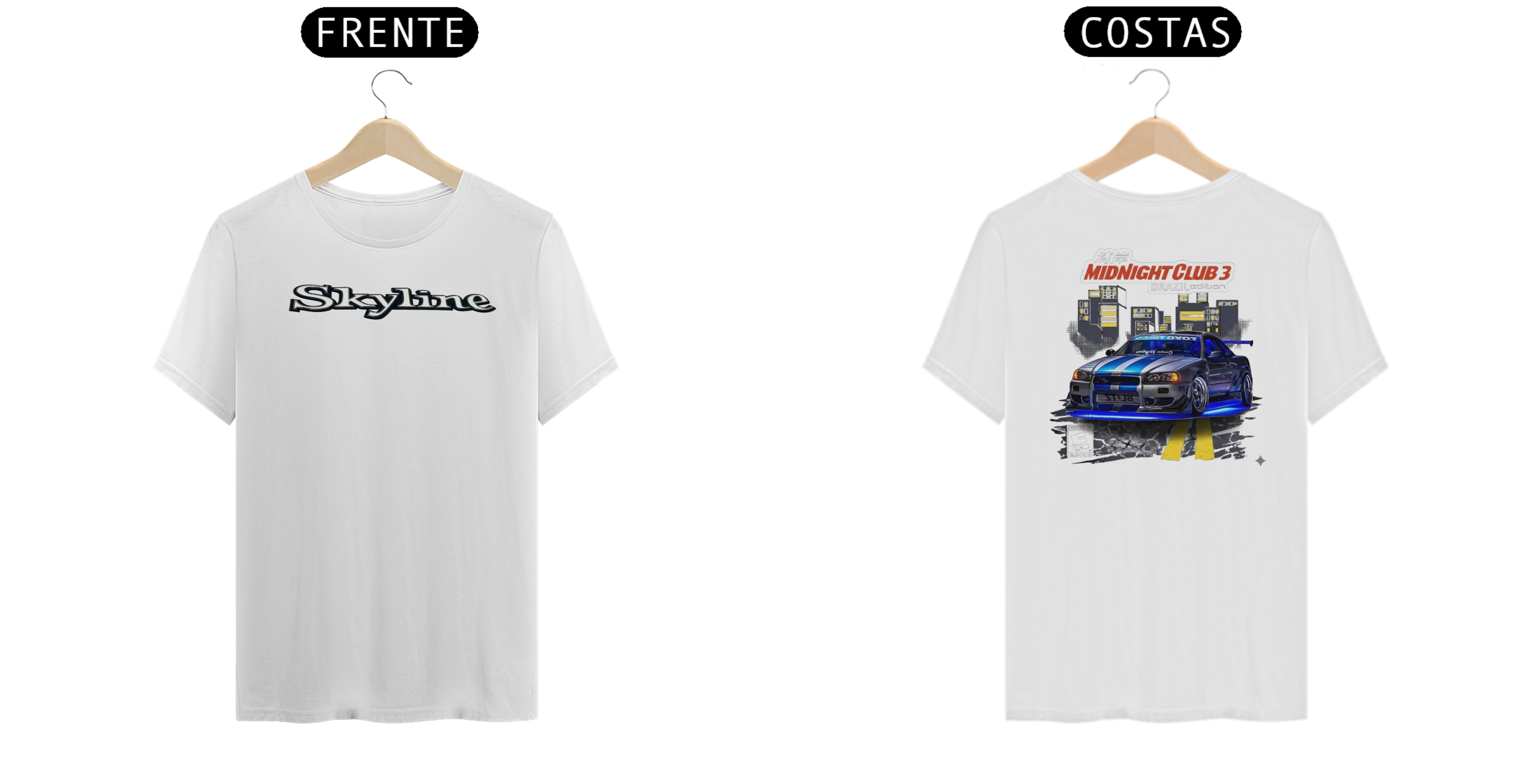  CAMISA BRAIAN SLYLINE MIDNIGHTCLUB BRASIL