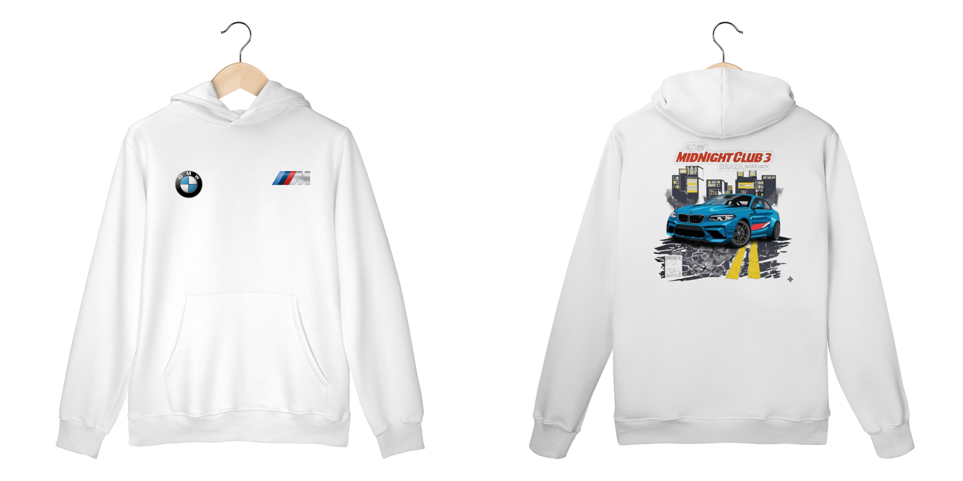 MOLETOM BMW M2 MIDNIGHTCLUB BRASIL