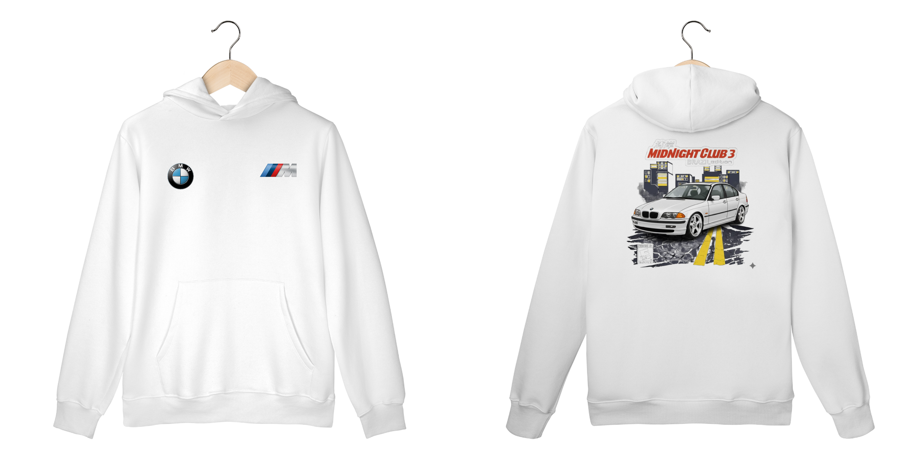 MOLETOM BMW E46 MIDNIGHTCLUB BRASIL