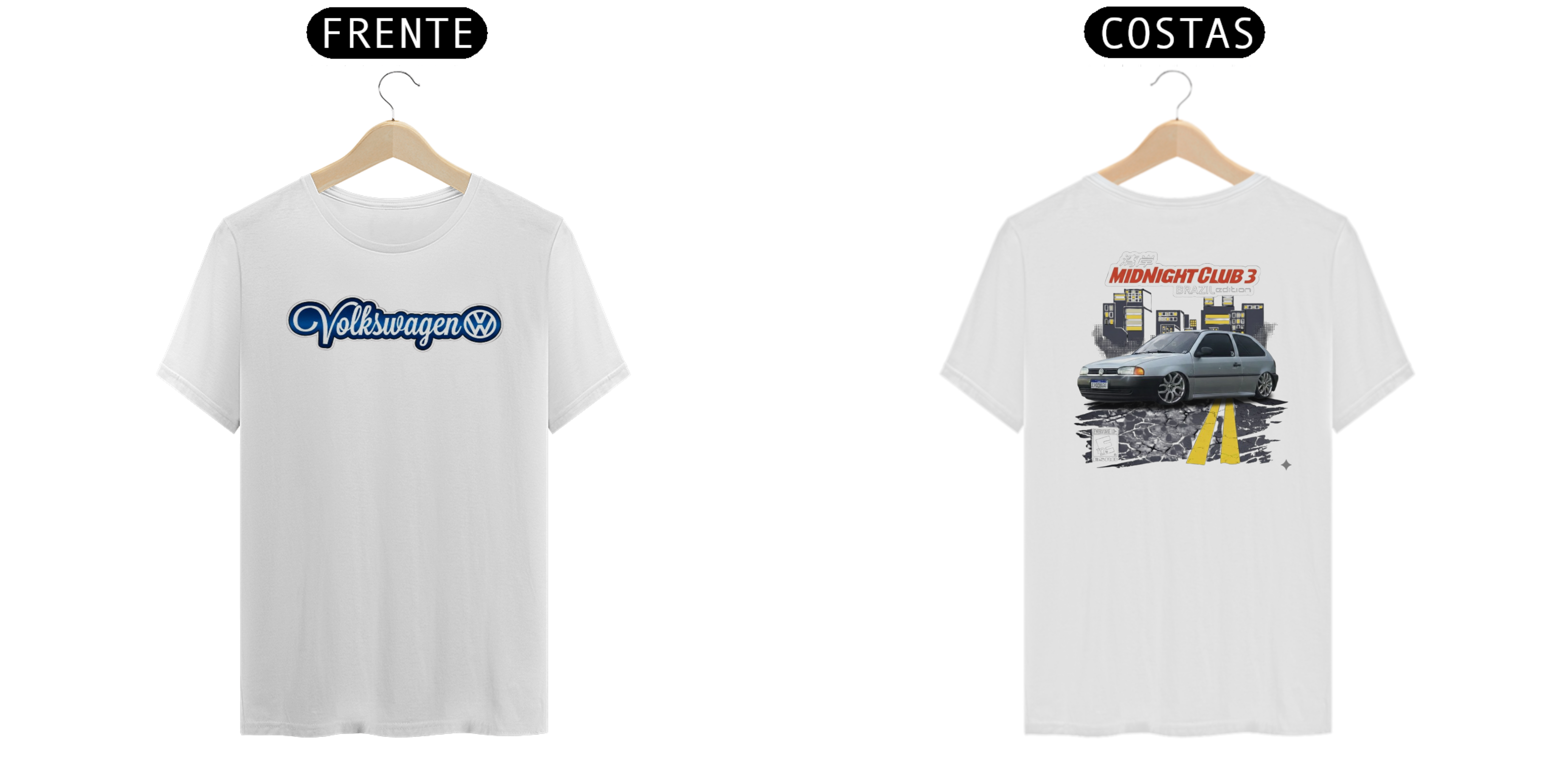 CAMISA GOL BOLA MIDNIGHTCLUB BRASIL