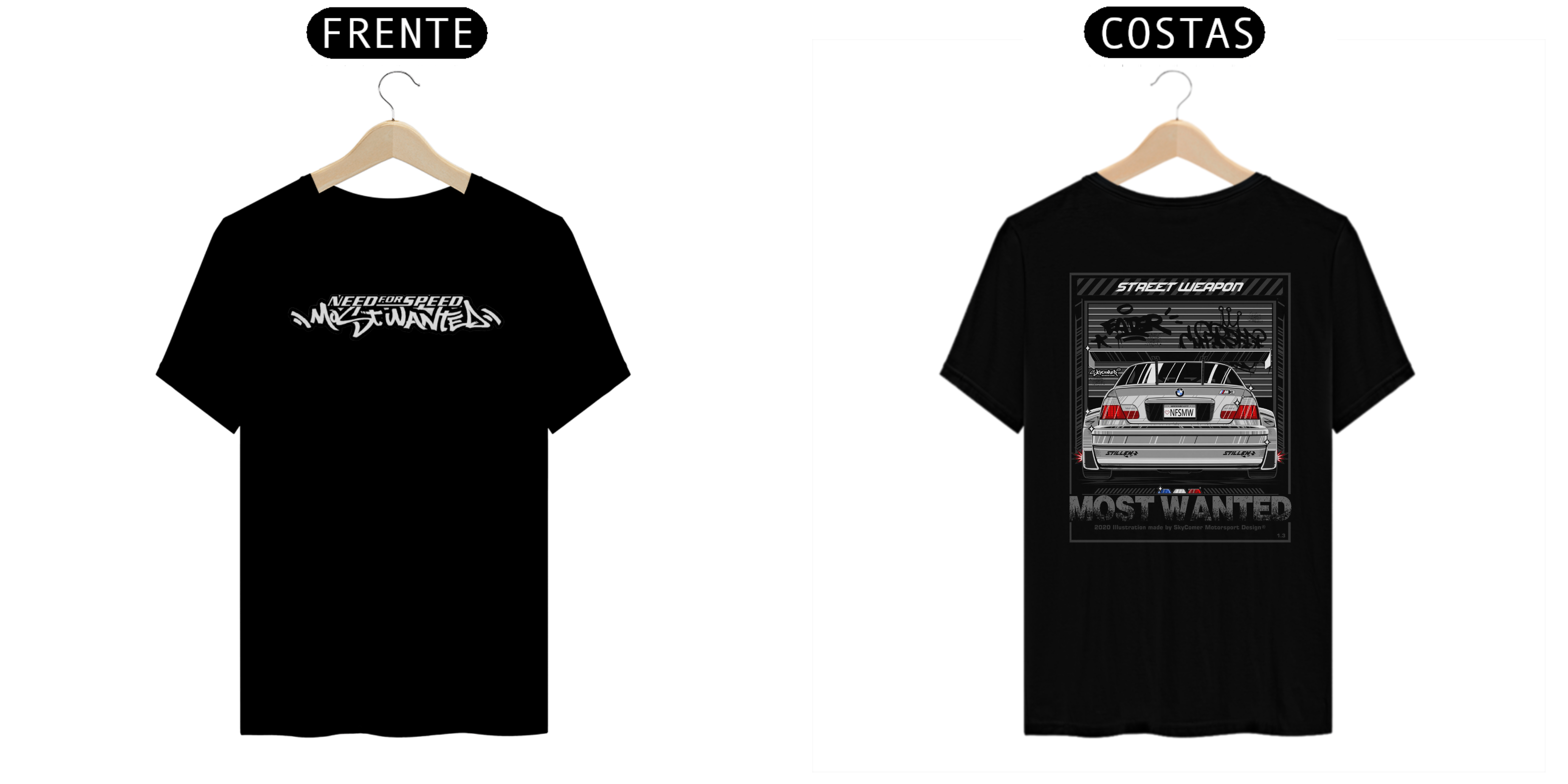 T-Shirt Classic Need for Speed Most Wanted