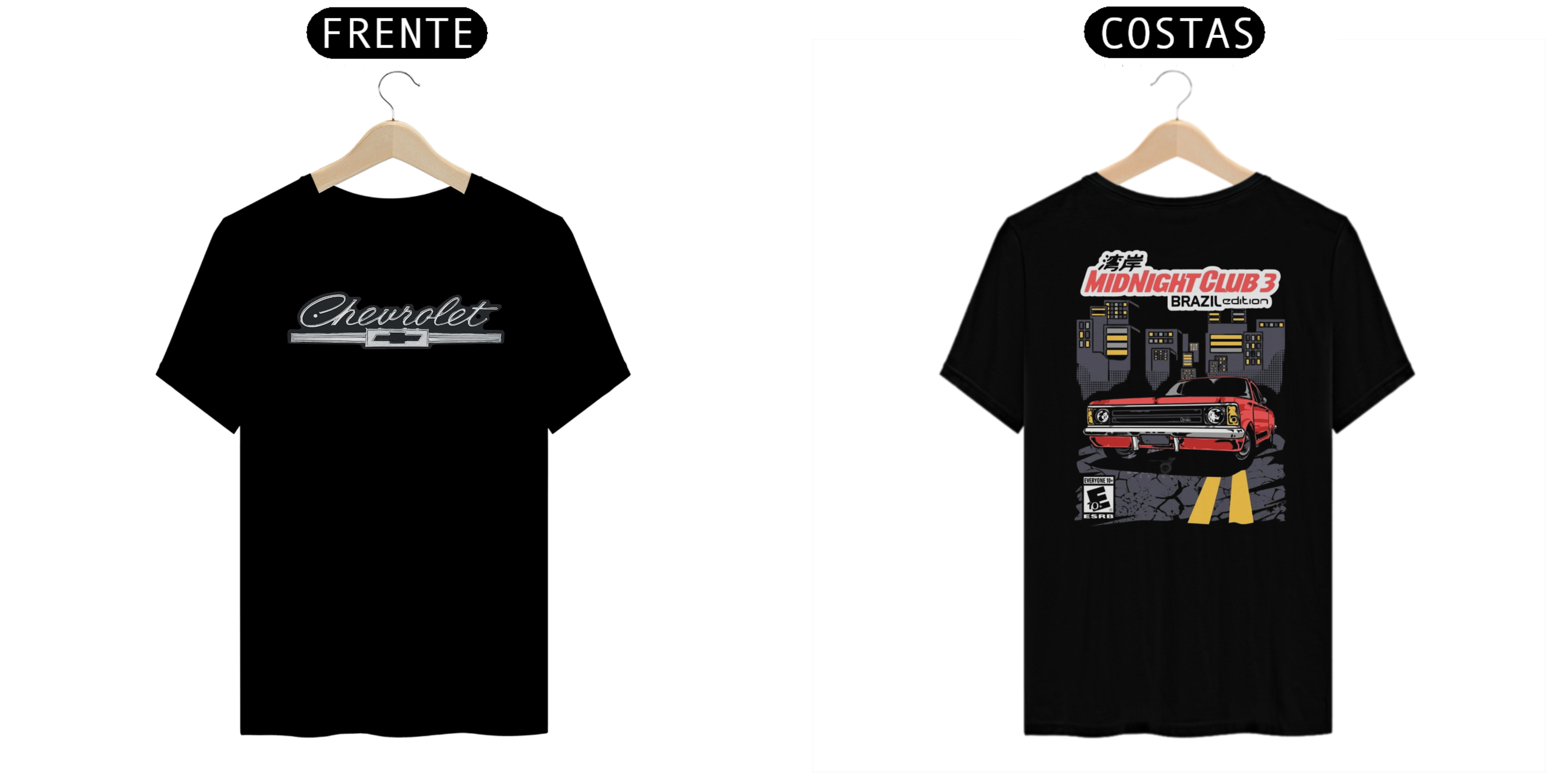CAMISA MIDNIGHTCLUB BRAZIL  OPALA