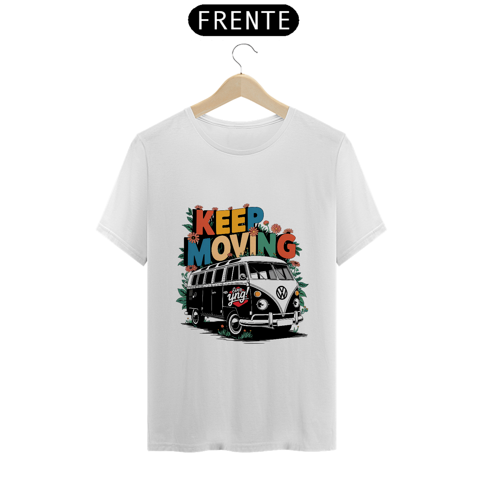 Nome do produto: Van da aventura - Camiseta Unissex