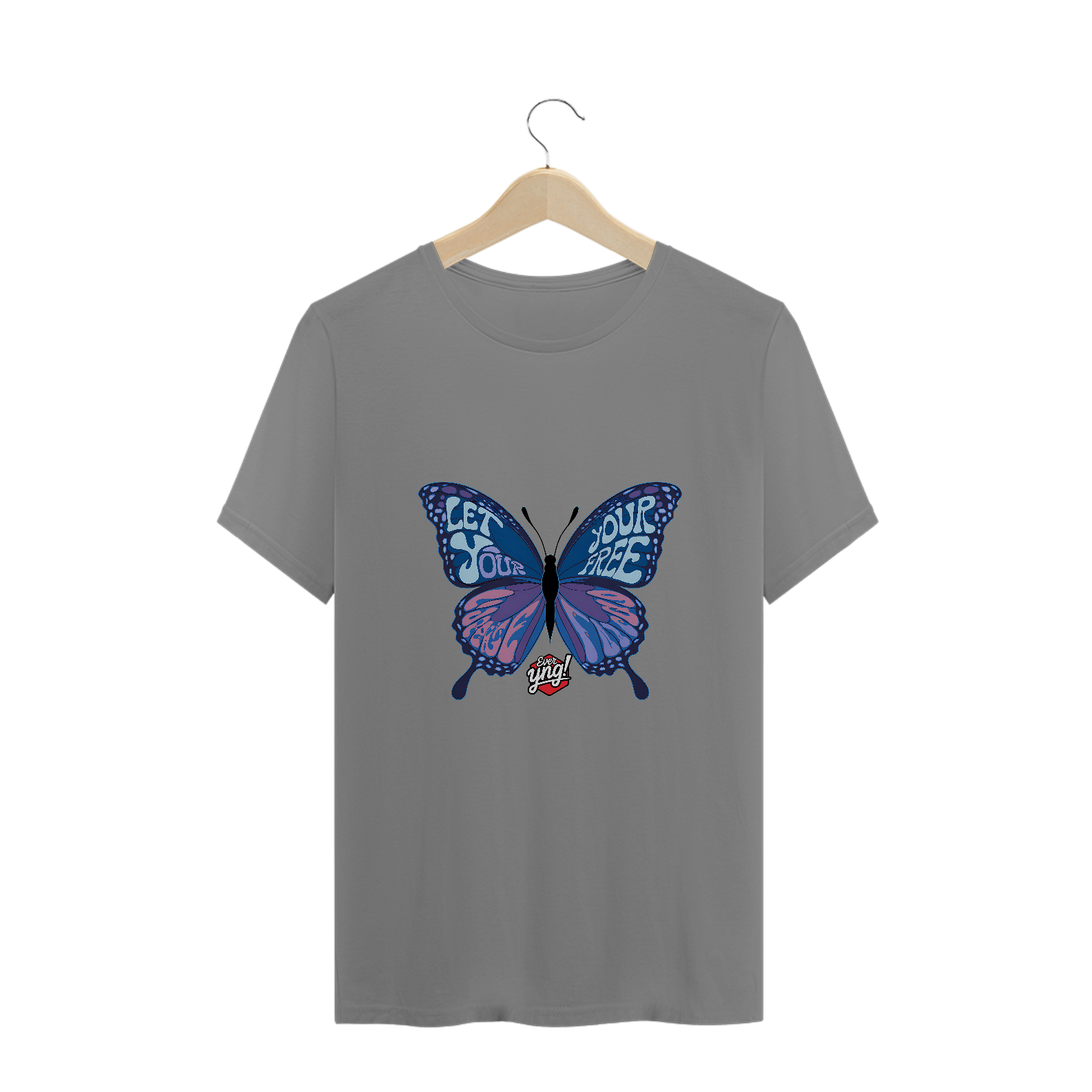 Nome do produto: Deixe sua alma livre - Camiseta Plus Size