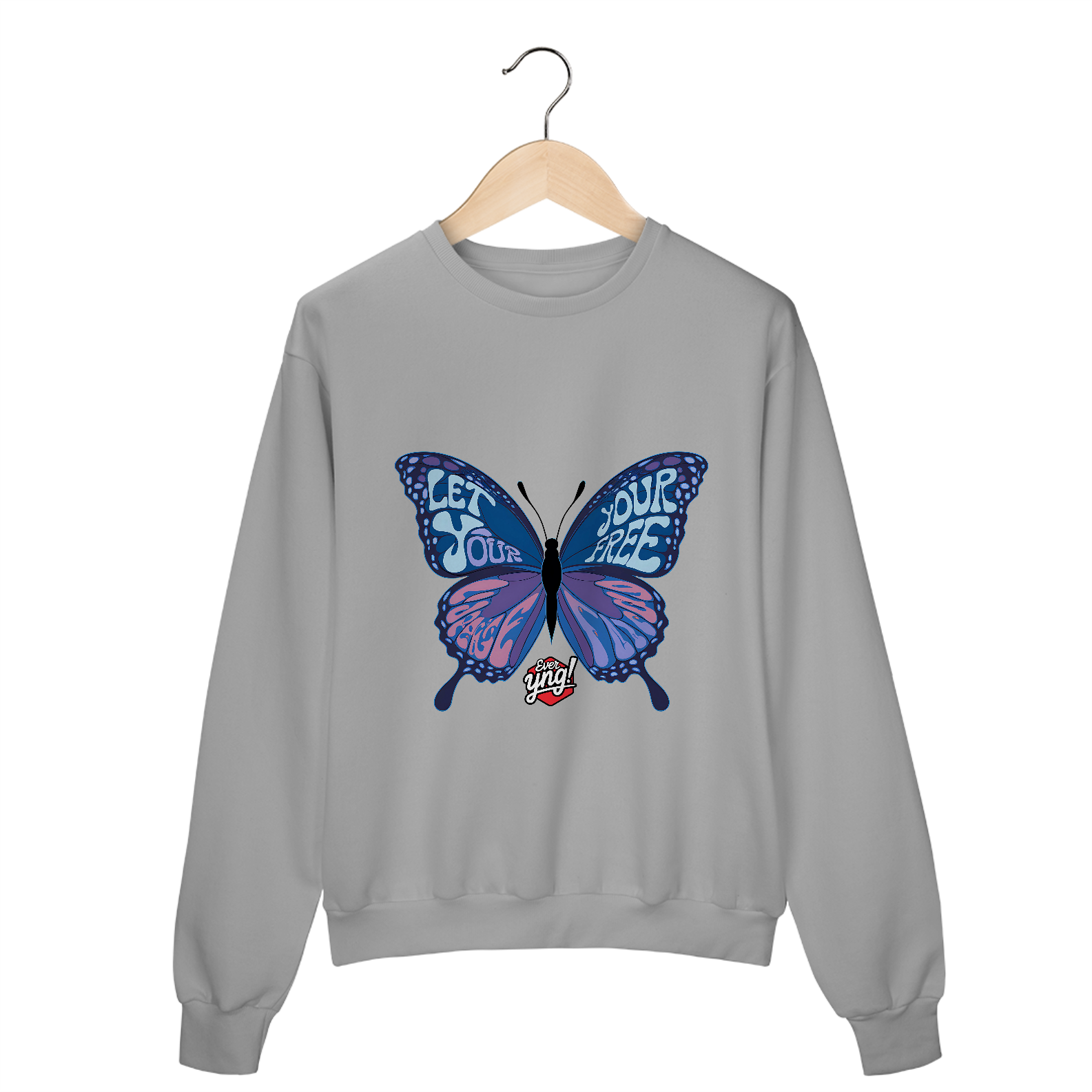 Nome do produto: Deixe sua alma livre - Moletom Fechado