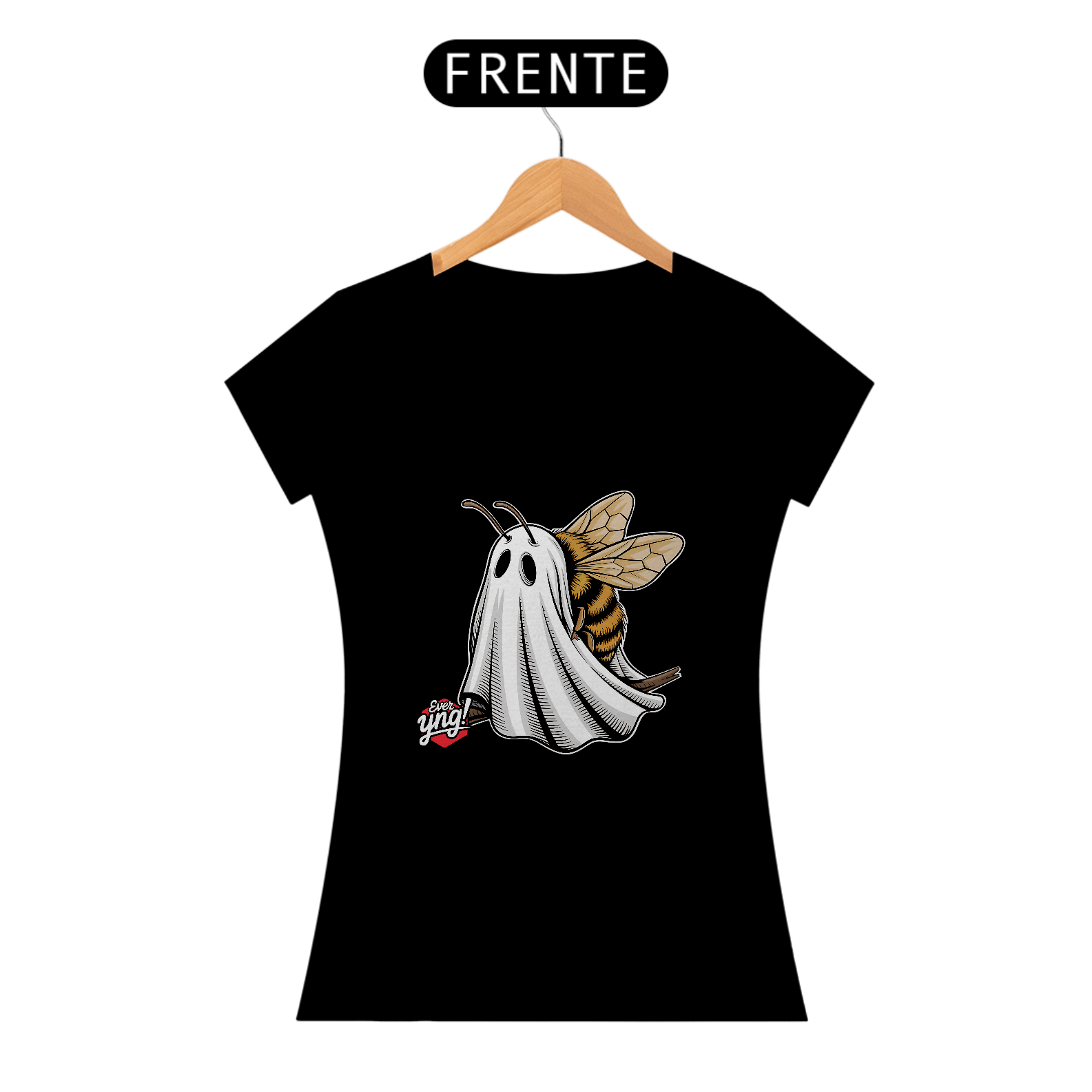 Nome do produto: Fantasma Zumbidor - Camiseta Feminina