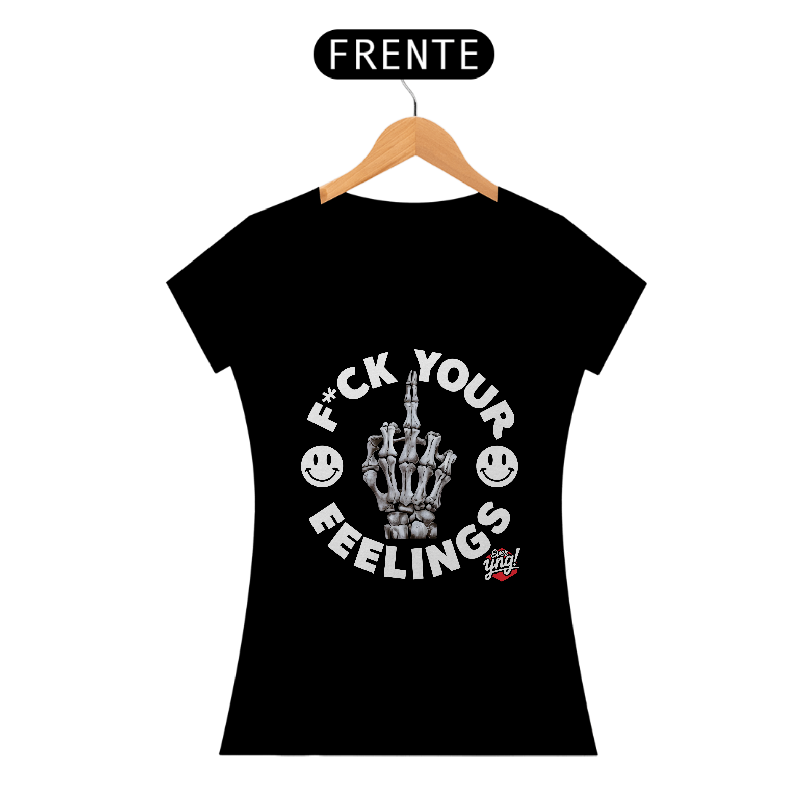 Nome do produto: F*ck suas emoções - Camiseta Feminina