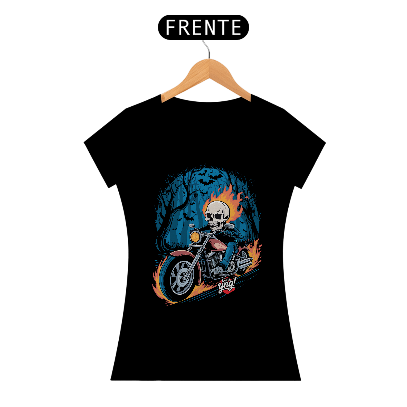 Nome do produto: Piloto Fantasma - Camiseta Feminina