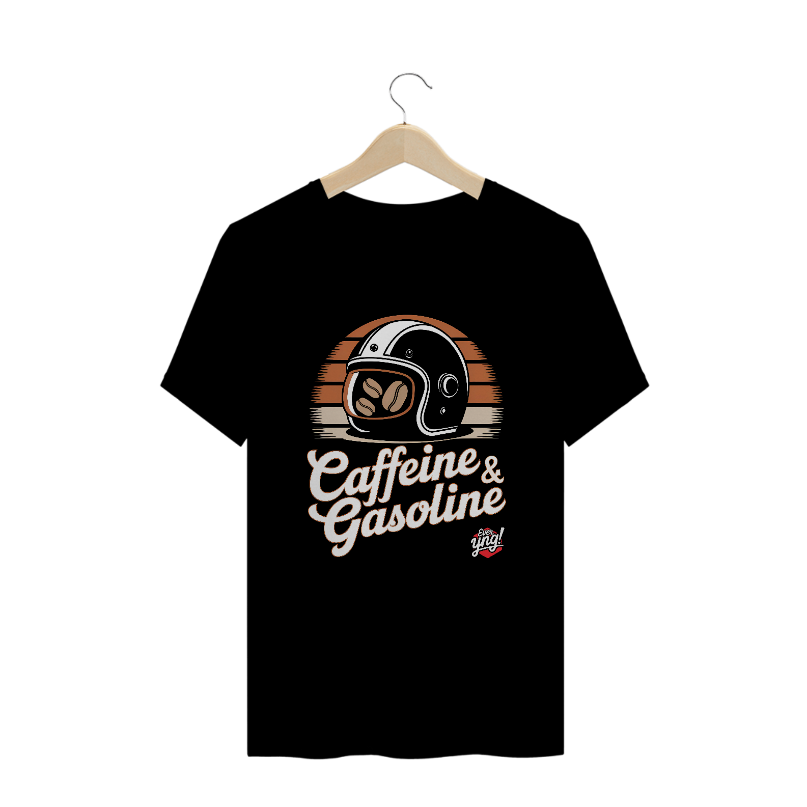 Nome do produto: Cafeína e Gasolina - Camiseta Plus Size