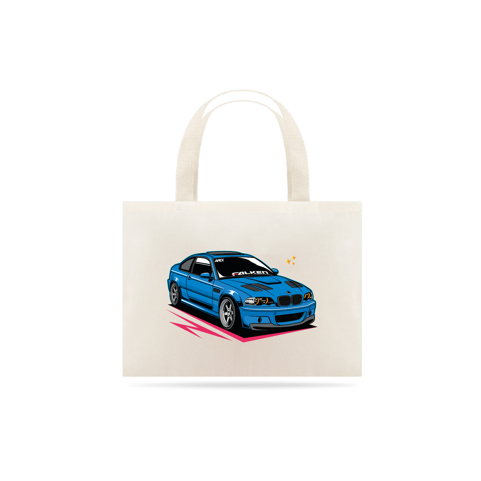 Nome do produto: Ecobag E46 M3 Laguna Seca Blue
