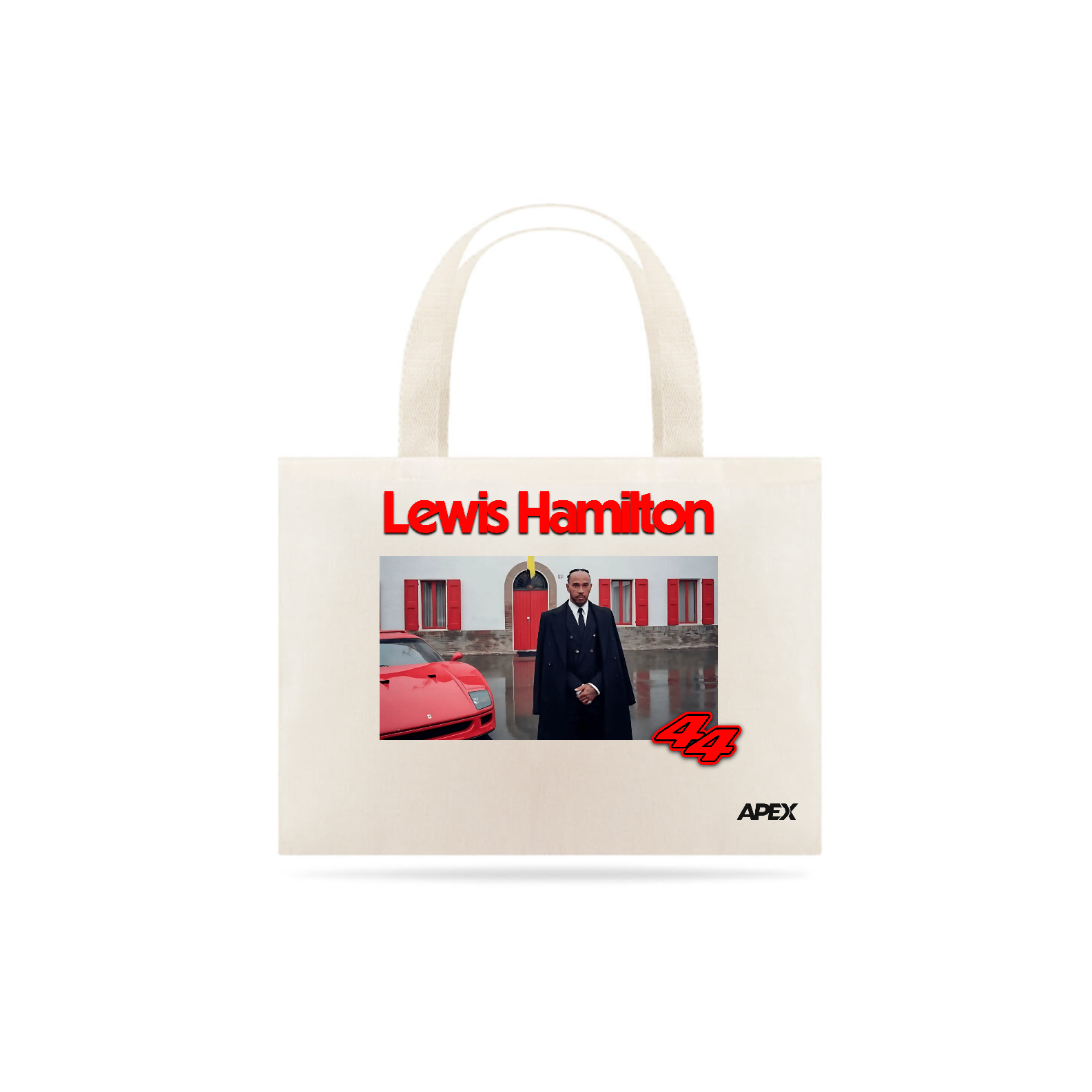Nome do produto: Ecobag Lewis Hamilton Maranello