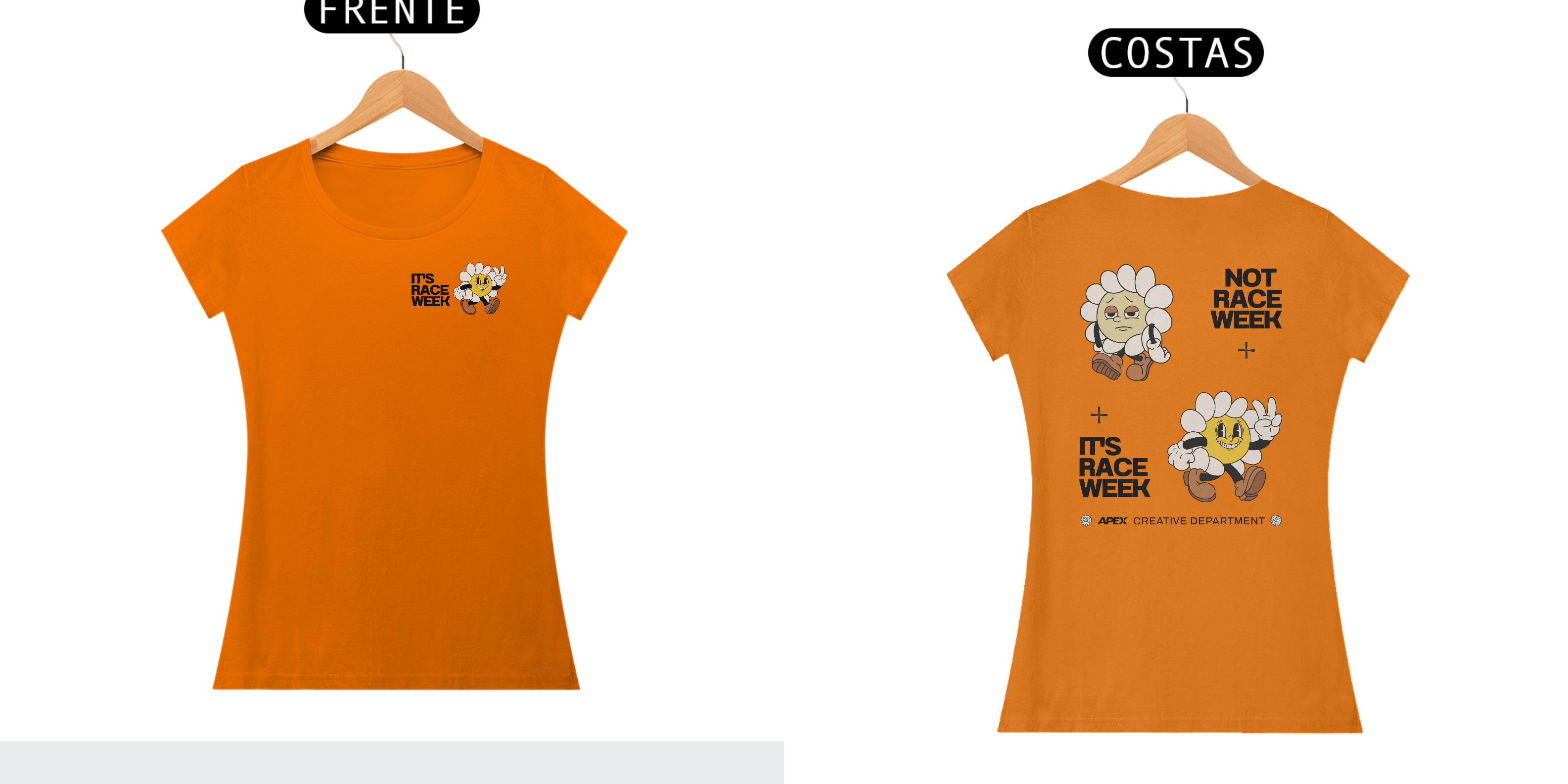 Nome do produto: Camiseta It\'s Raceweek Feminino