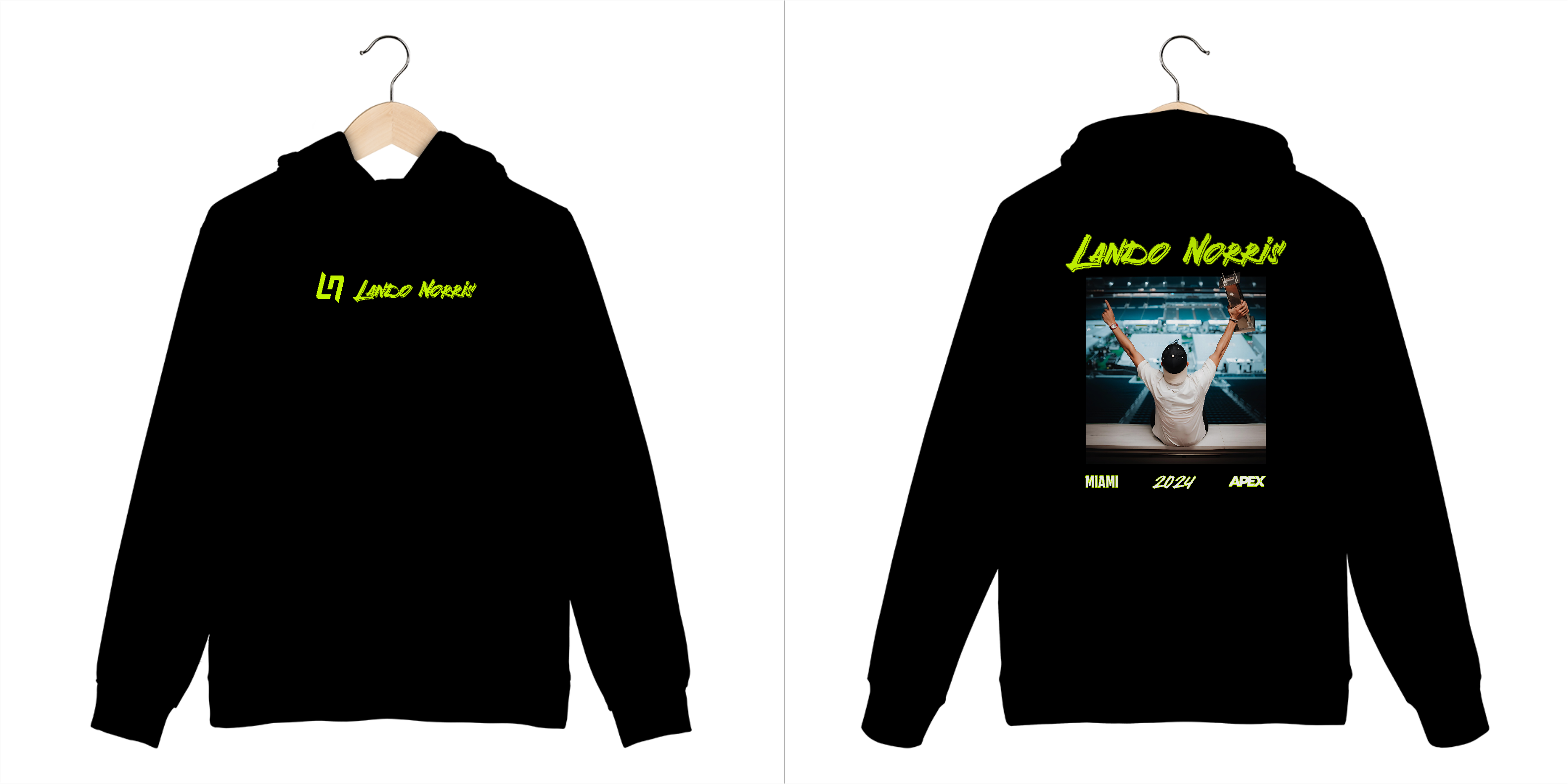 Nome do produto: Moletom Lando Miami 2024