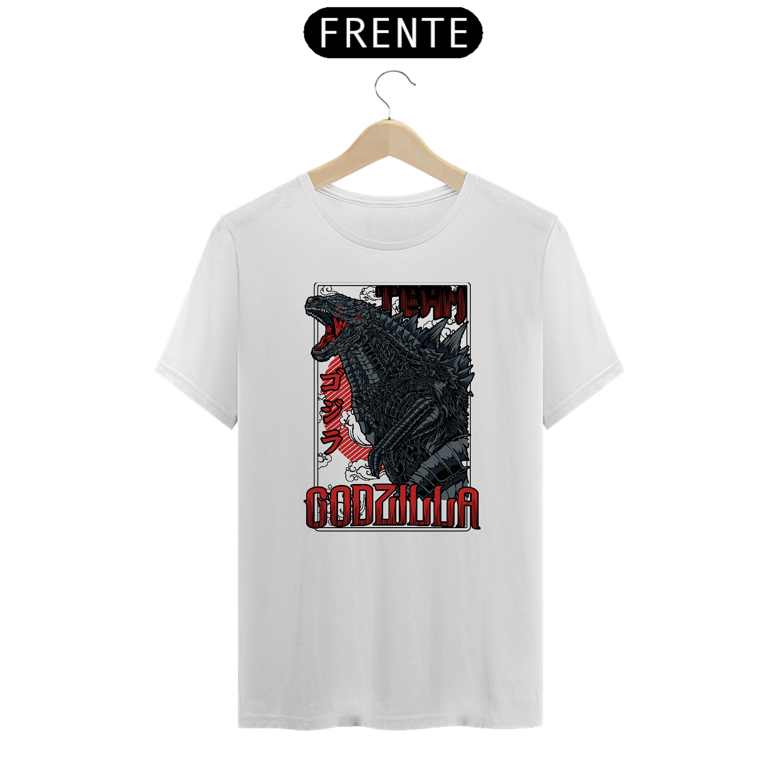 Nome do produto: Camisa Teen Godzilla