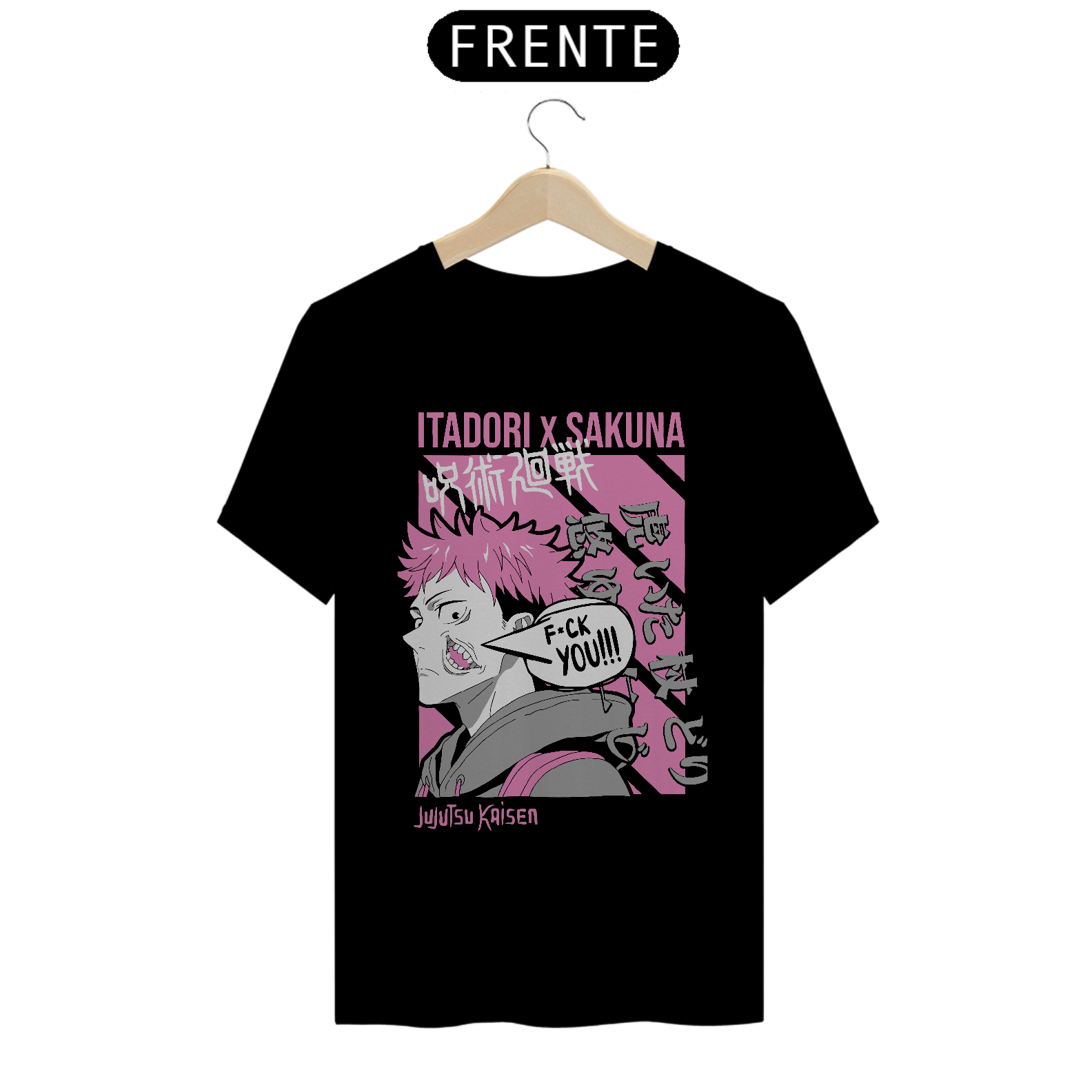 Nome do produto: Camisa Itadori x Sukuna