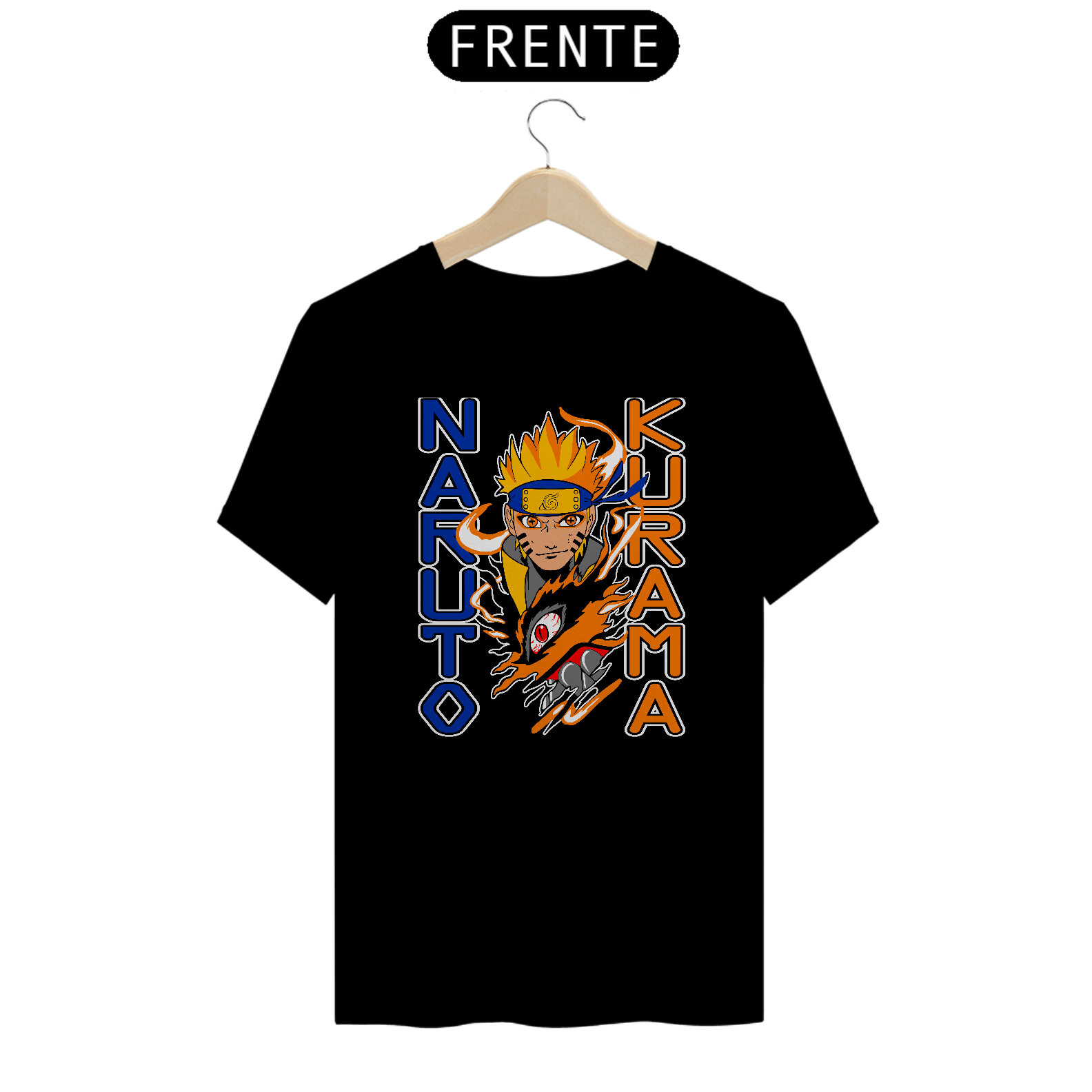 Nome do produto: Camisa Naruto E Kurama
