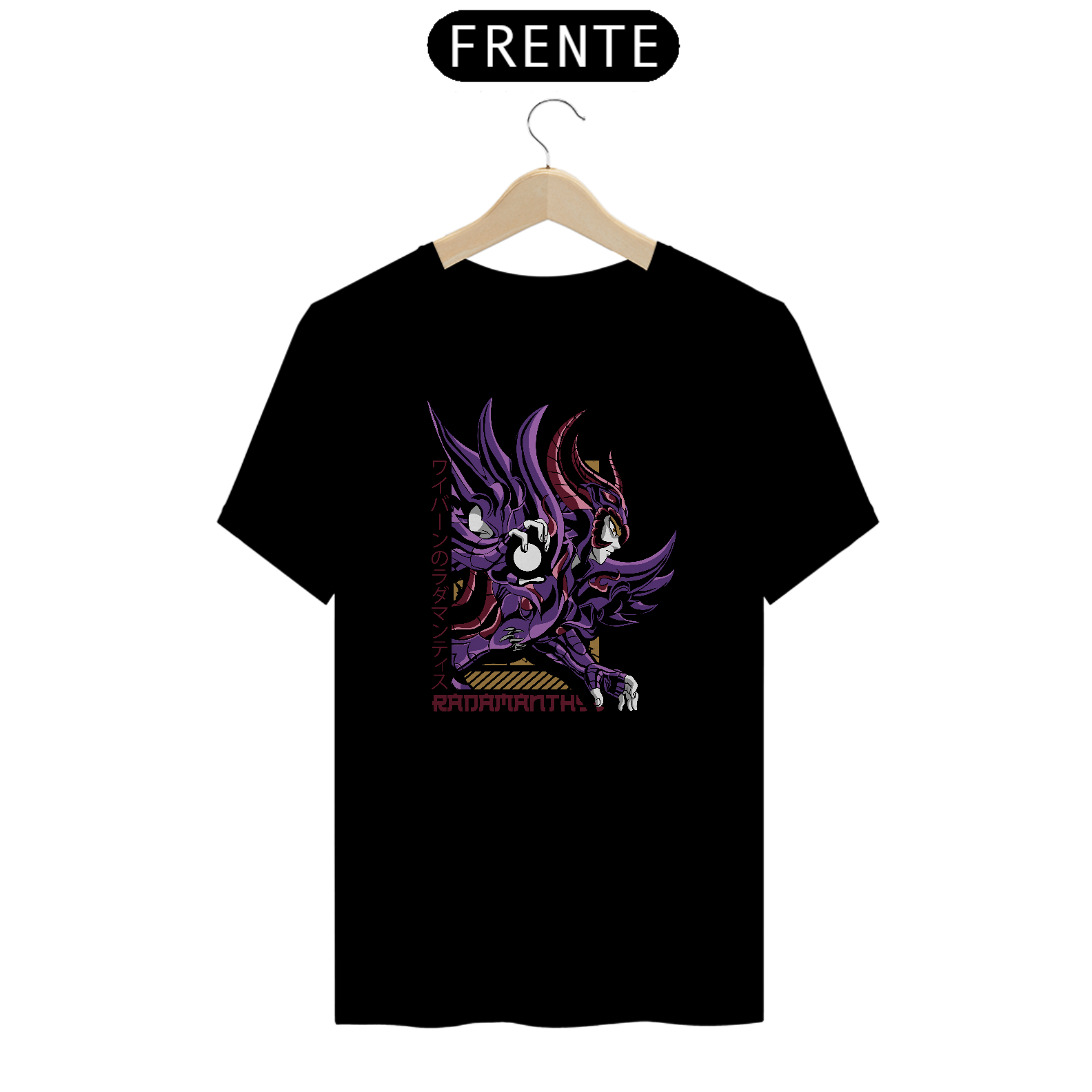 Nome do produto: Camisa Radamanthys De Wyvern Saint Seiya