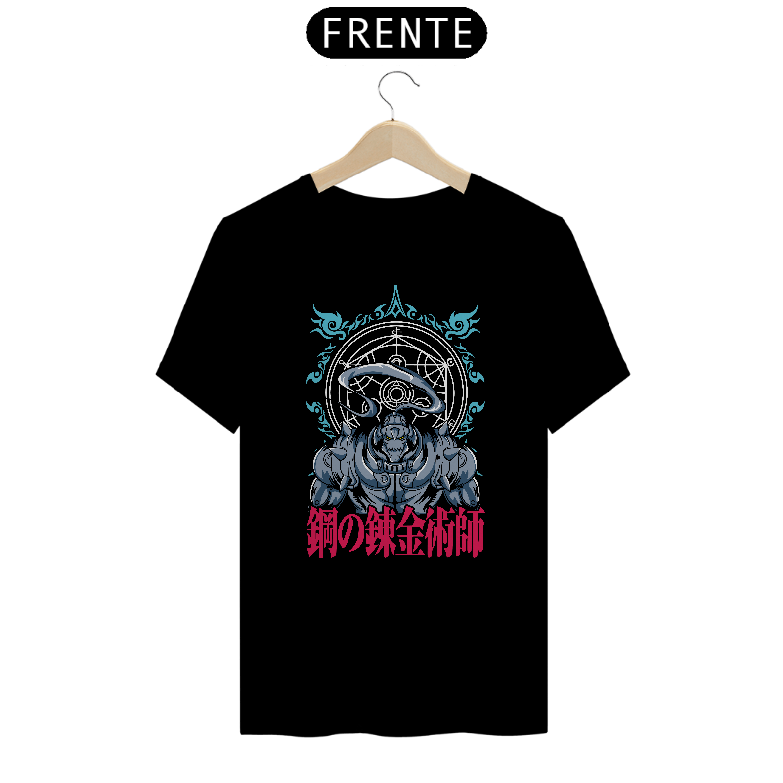 Nome do produto: Camiseta Fullmetal Alchemist Alphonse Elric