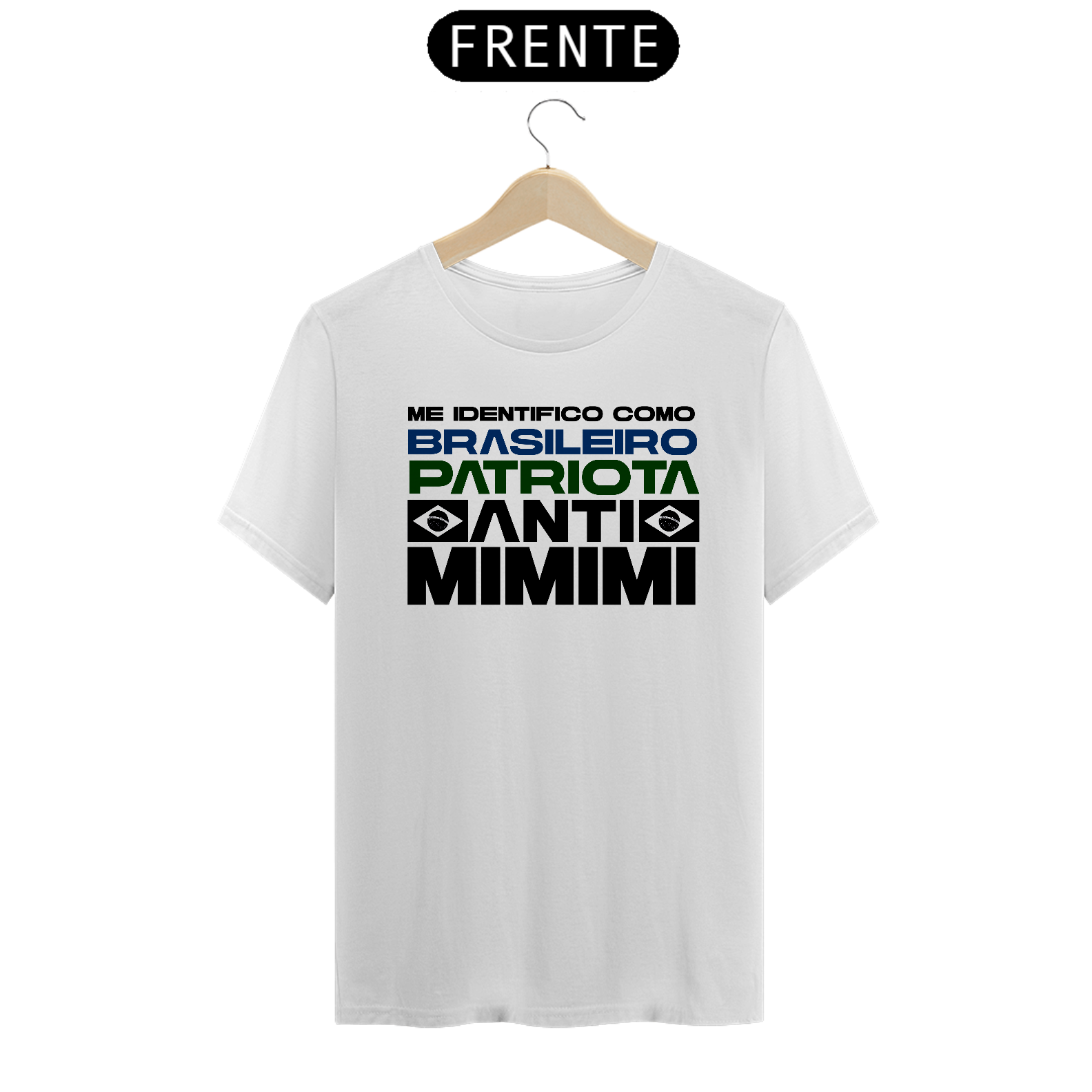 Nome do produto: Camiseta Brasileiro Patriota Anti MiMiMi 2 - Conservador Direita Unisex