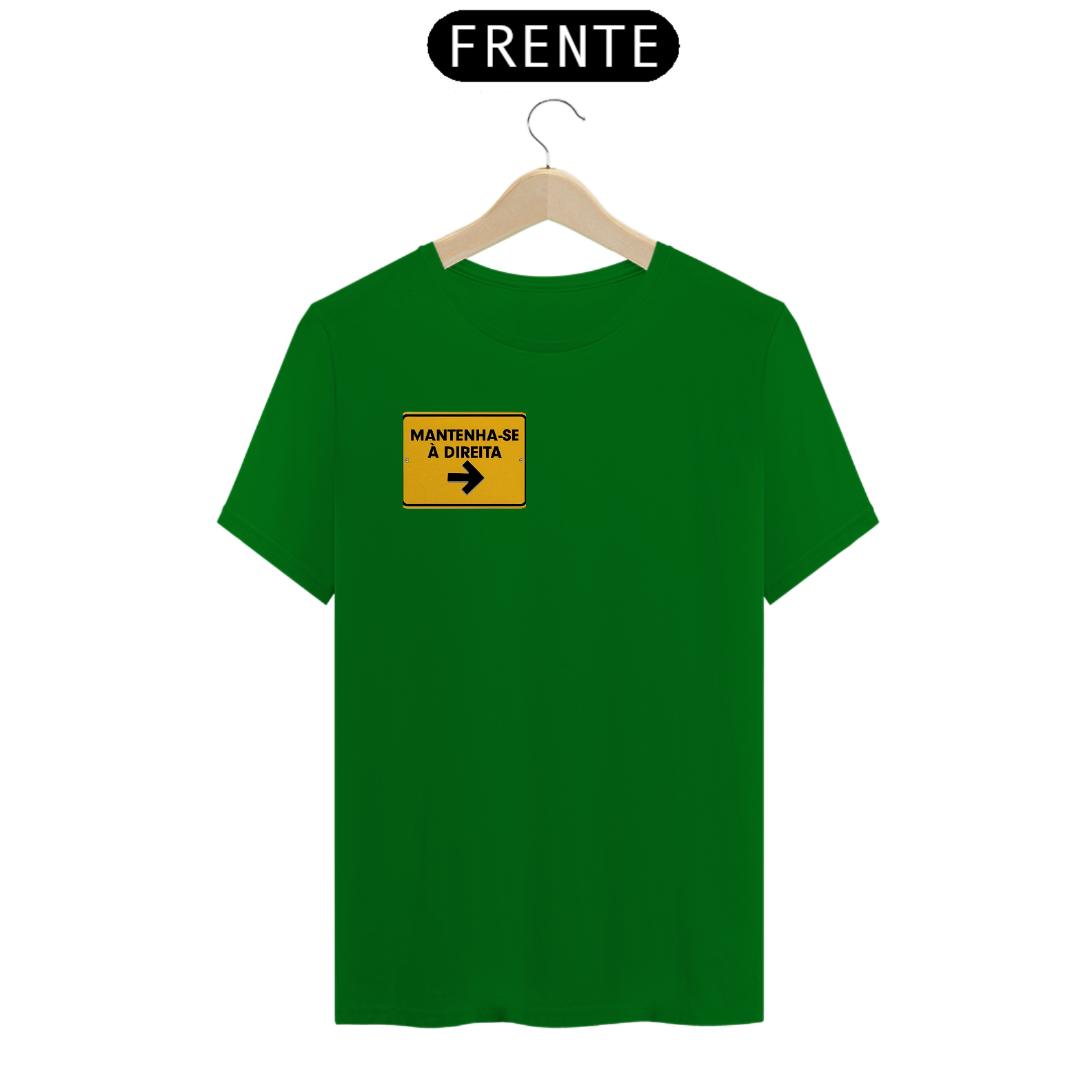 Nome do produto: Camiseta Mantenha-se à Direita - Conservador Direita Unisex