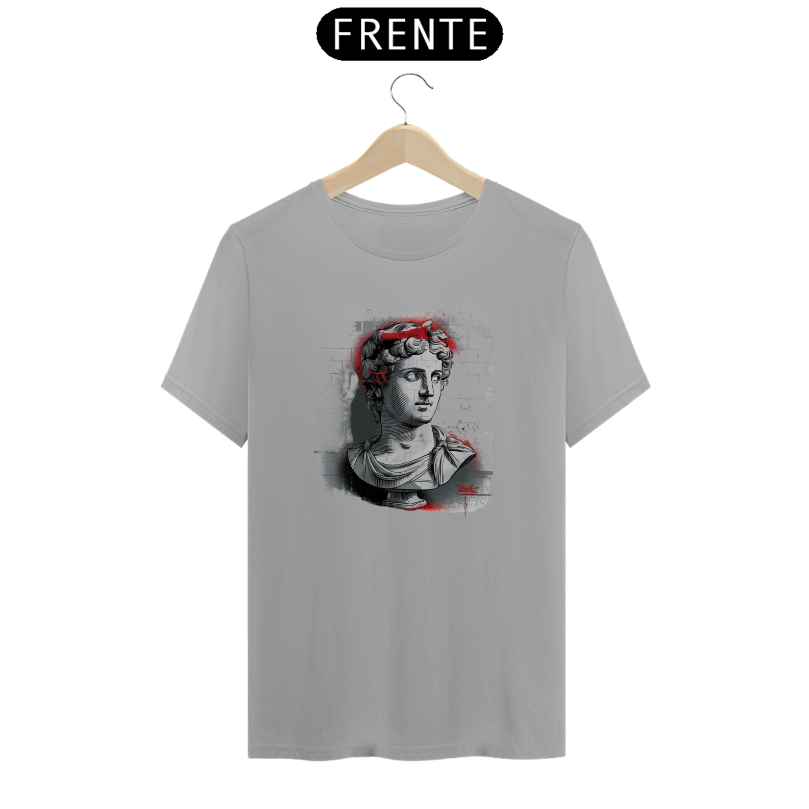 Nome do produto: T-Shirt Classic Busto Estilo Michelangelo