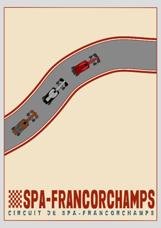 Poster Spa - Coleção Corridas