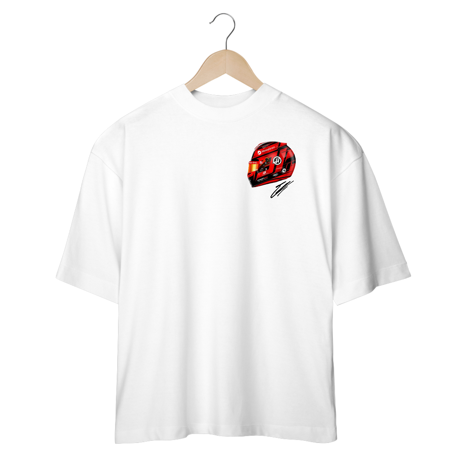 Capacete Esteban Ocon - Frente