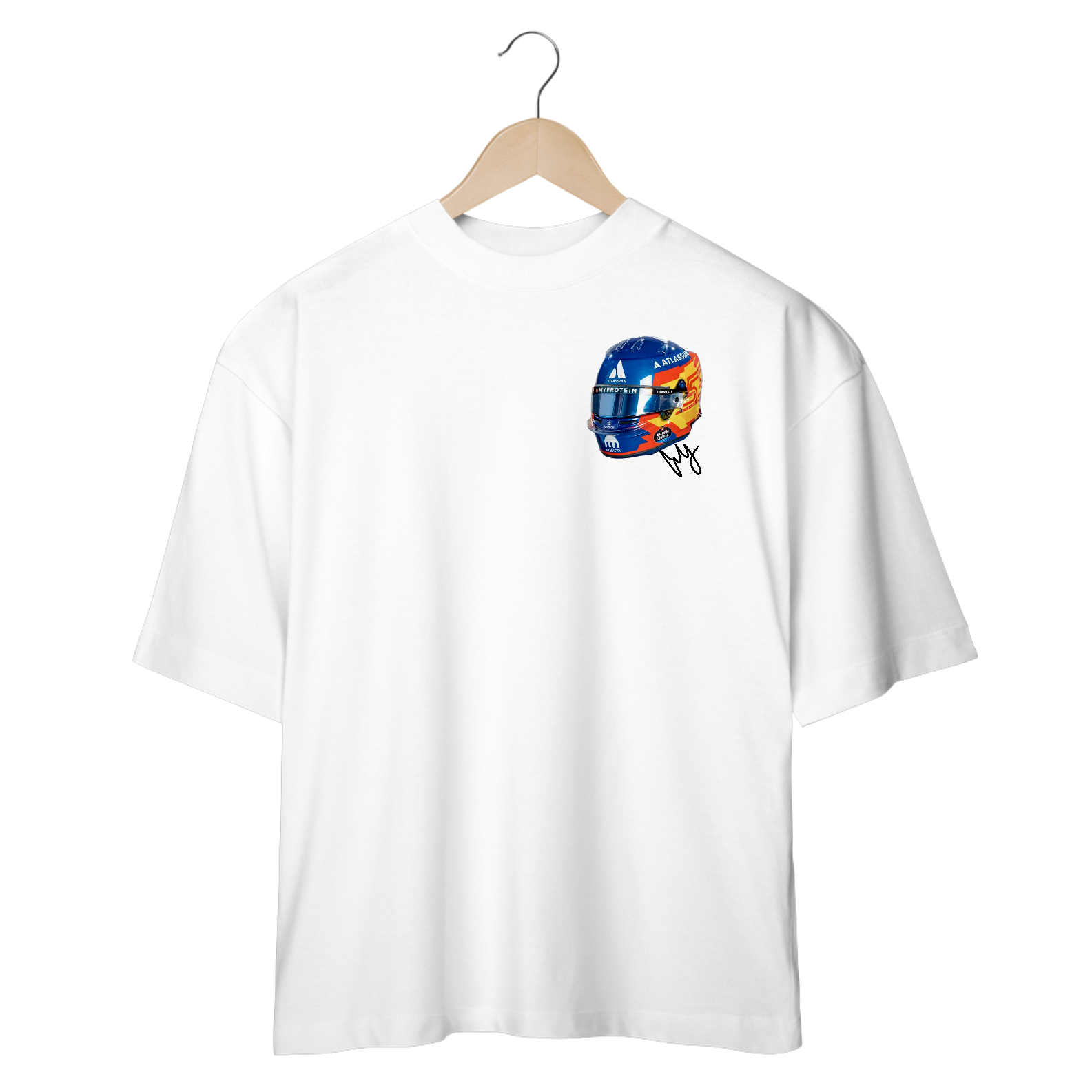 Capacete Carlos Sainz - Frente 