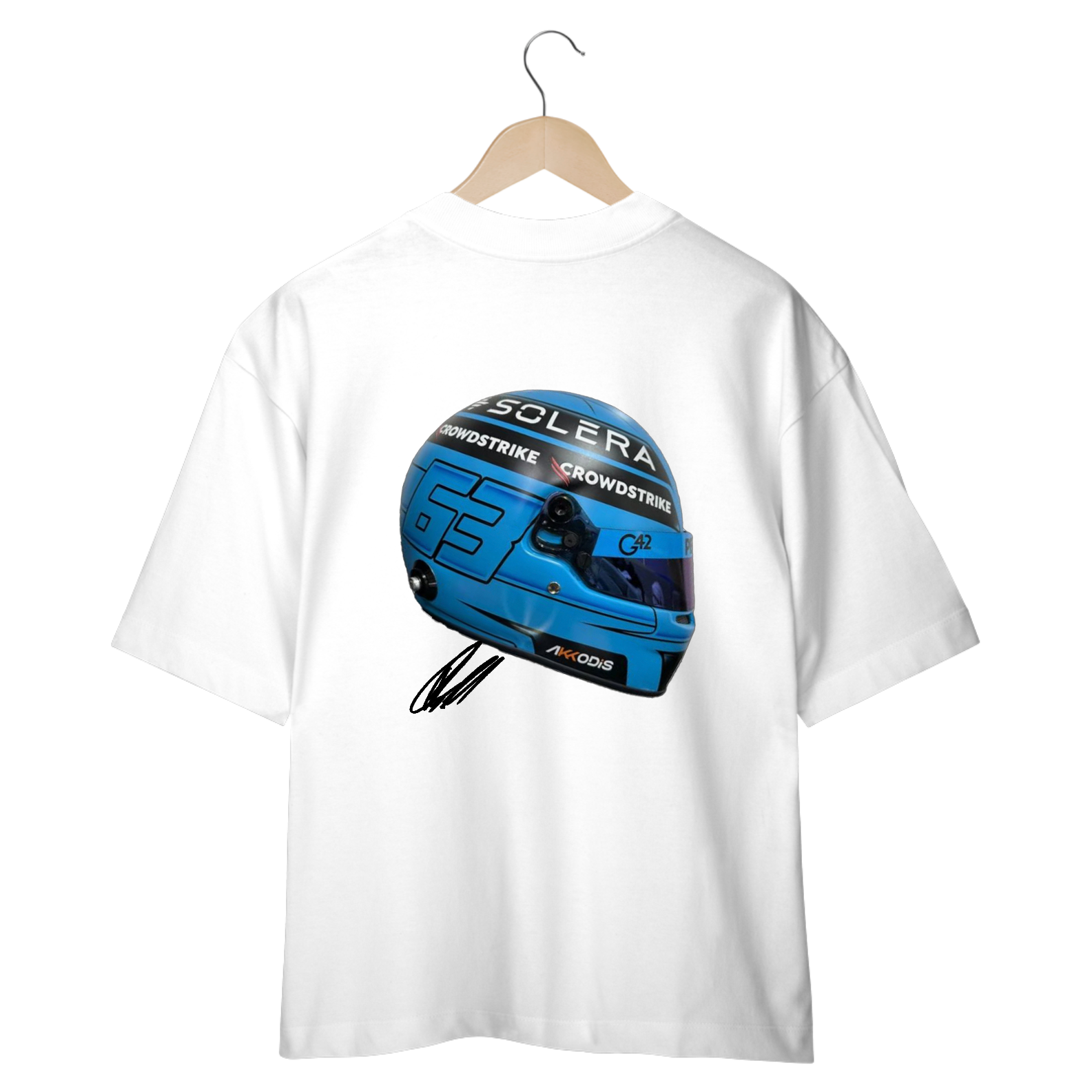 Capacete George Russell - Costas