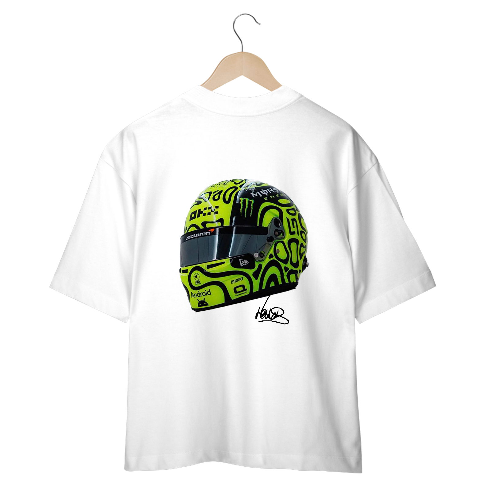 Capacete Lando Norris - Costas