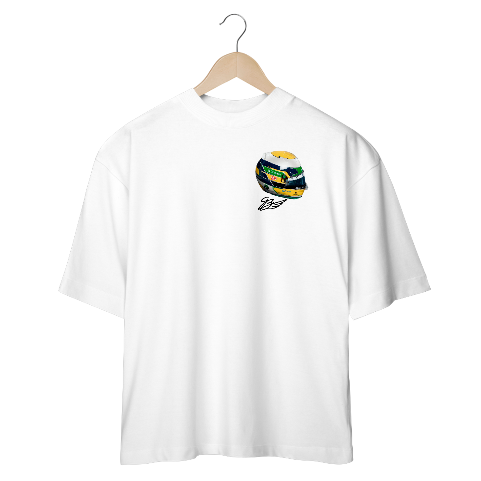 Capacete Gabriel Bortoleto - Frente