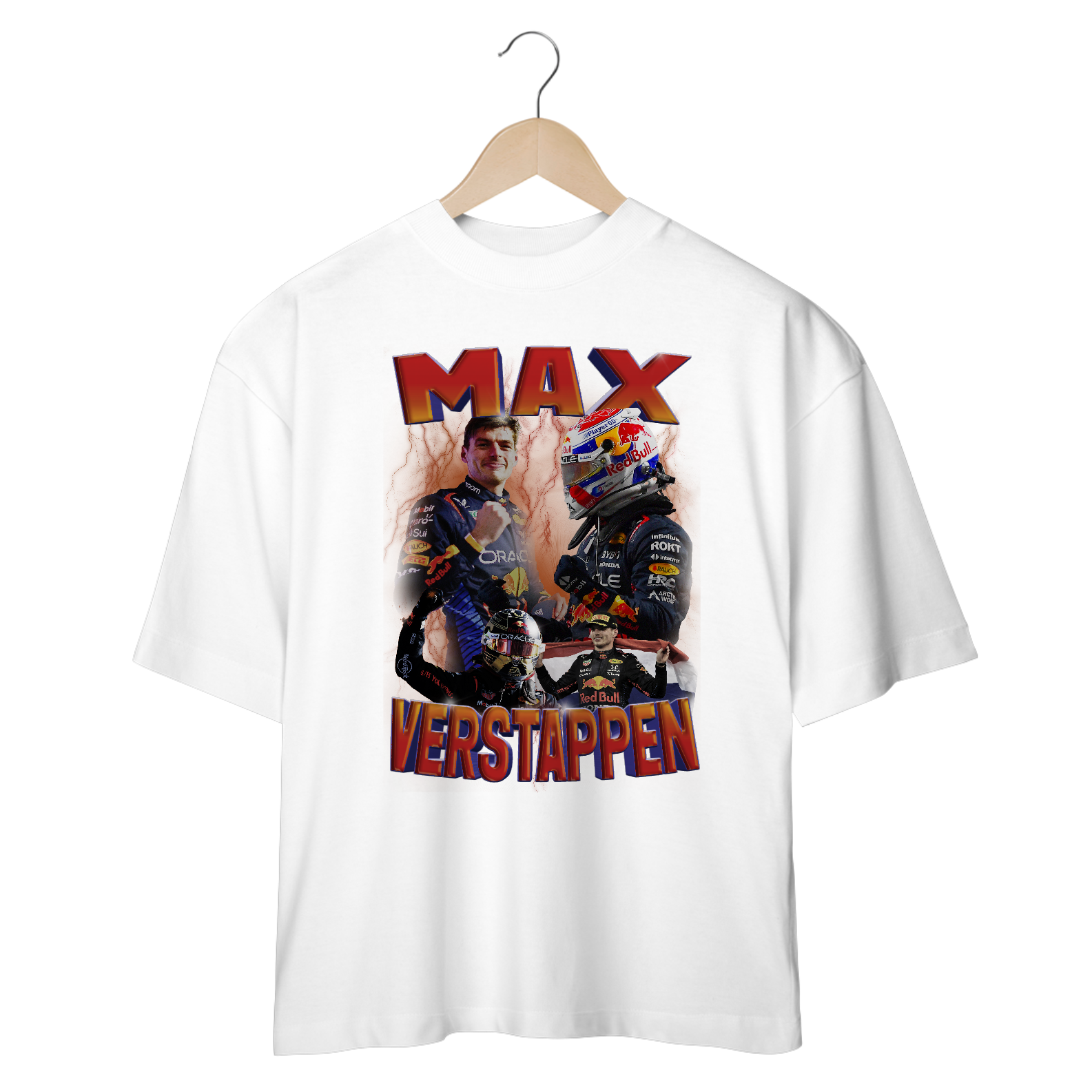 Max Verstappen Old School - Oversized 