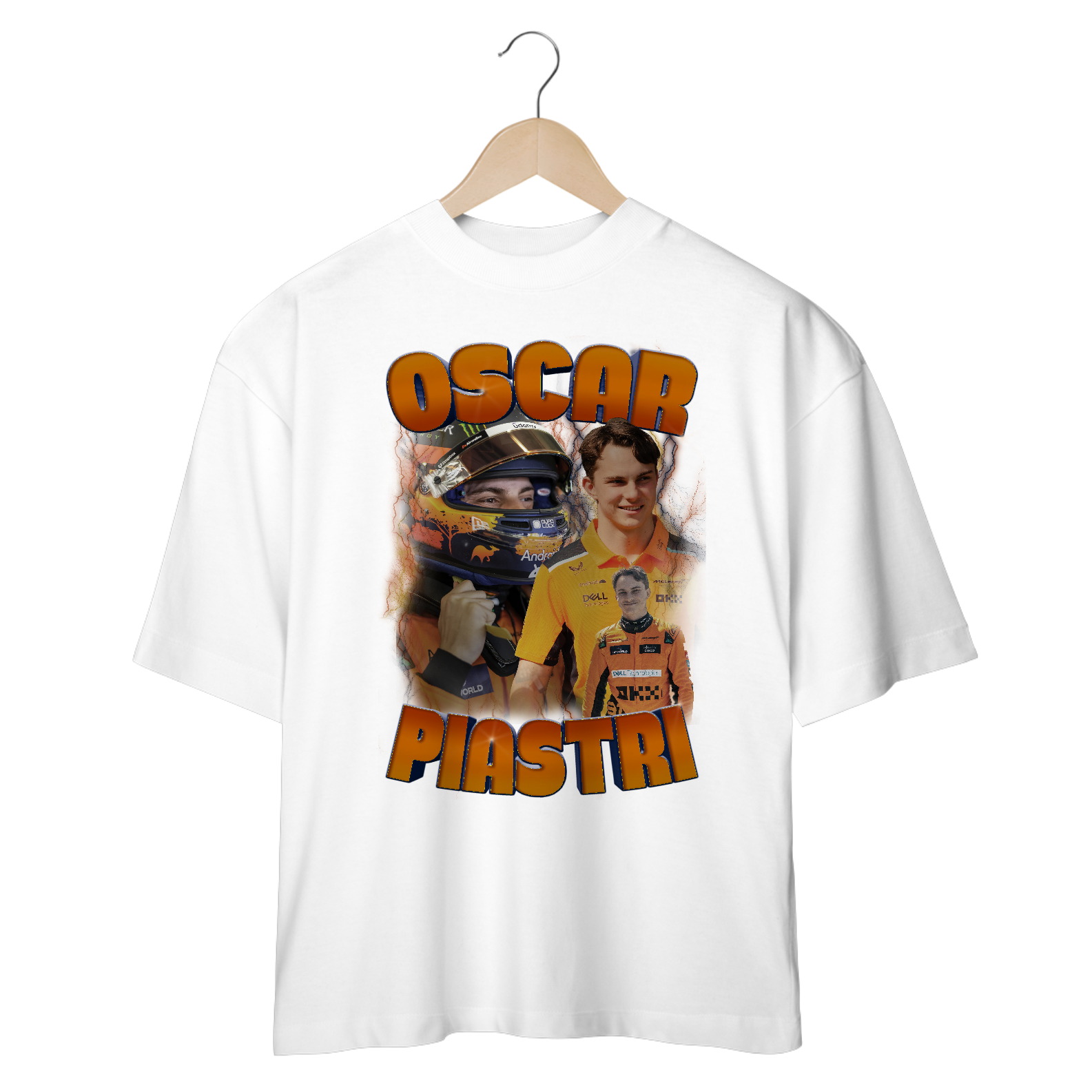 Oscar Piastri Old School - Oversized