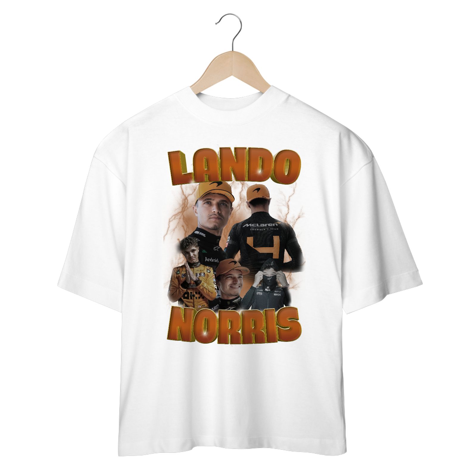 Lando Norris Old School - Oversized