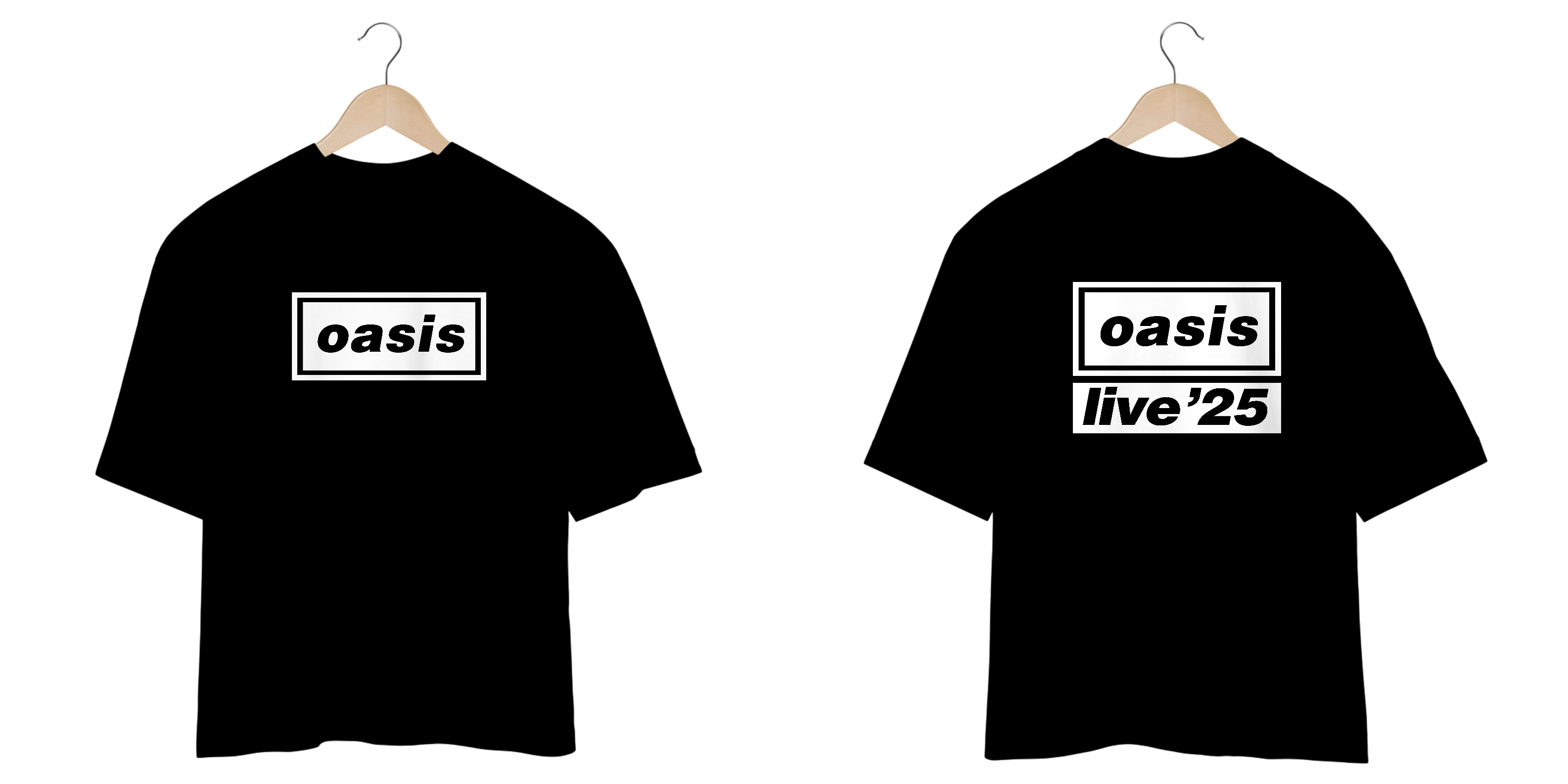 Oasis Logo Frente e verso - Oversized - Every Fã