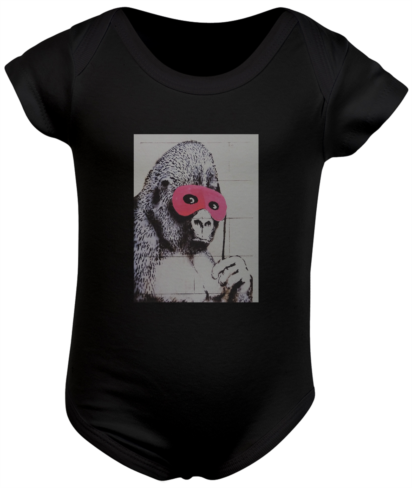 Nome do produto: Gorilla in a Pink Mask