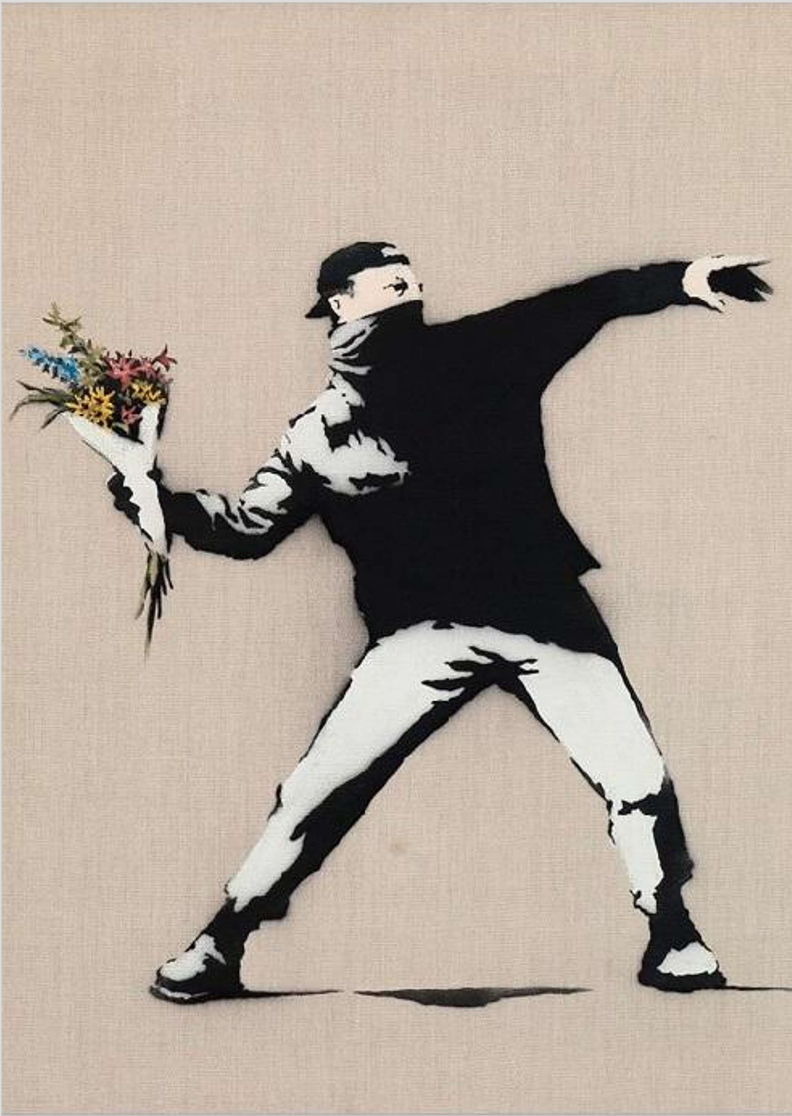 Nome do produto: Soldier Throwing Flowers