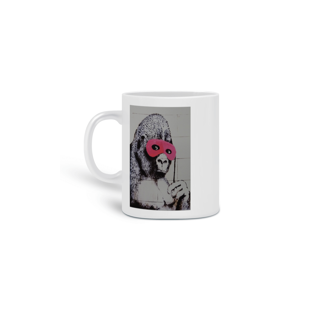 Nome do produto: Gorilla in a Pink Mask2