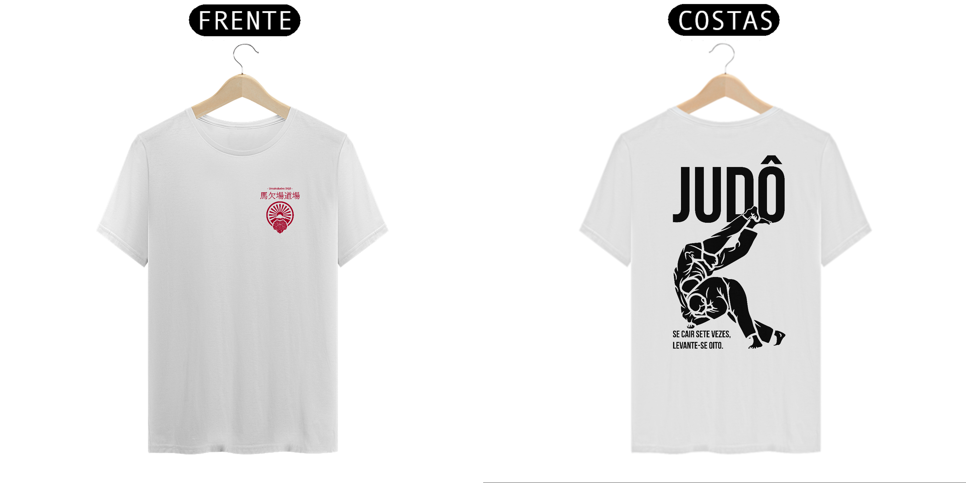 Nome do produto: Camiseta Branca Nanakorobi Yaoki - Adulto