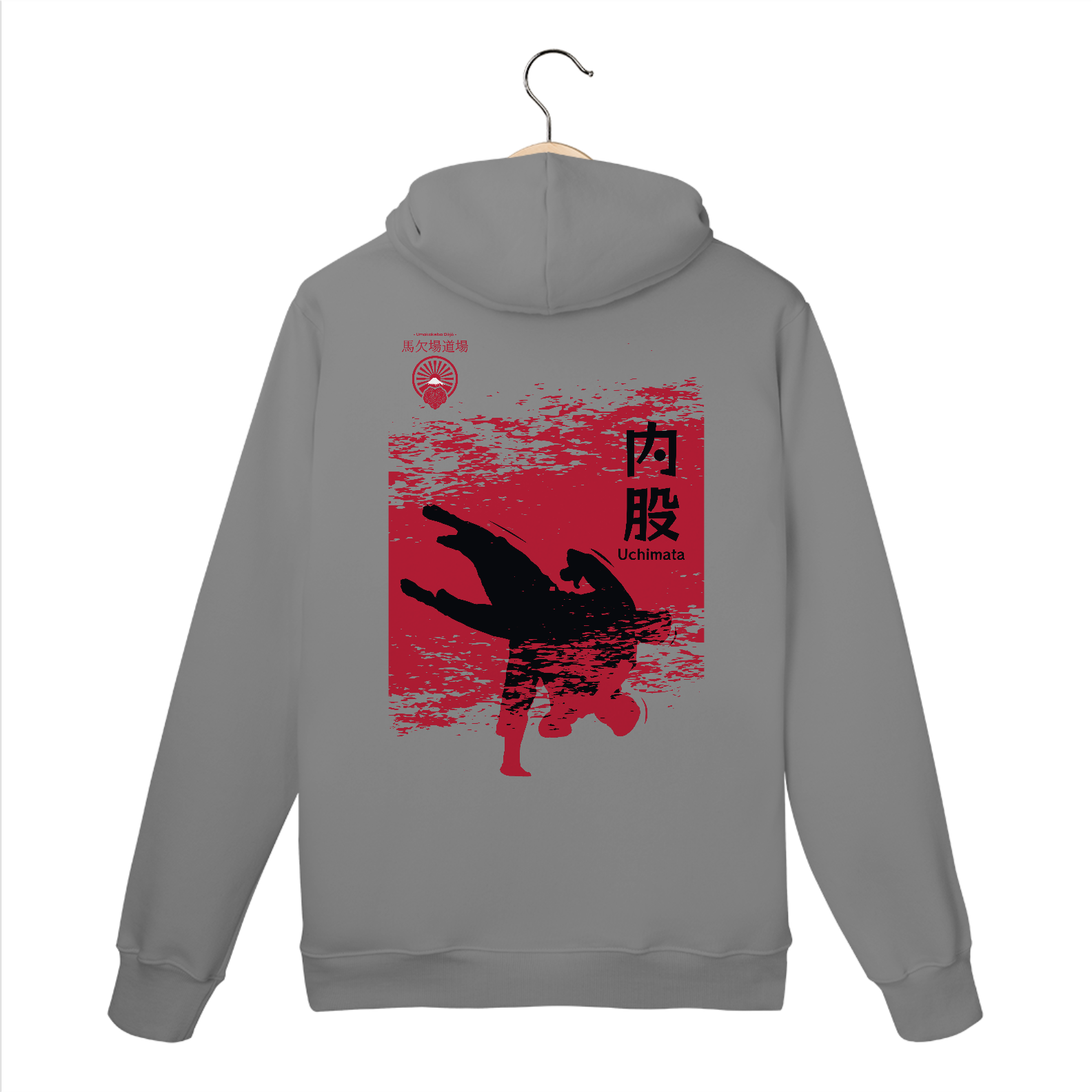 Nome do produto: Moleton Canguru Uchimata - Adulto