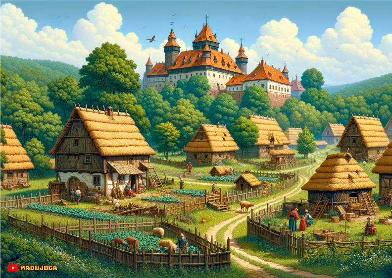 “Plano Diretor da Vila” – Decoração digna de um mestre construtor