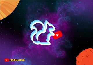 Maduverso - Logo Oficial no Espaço