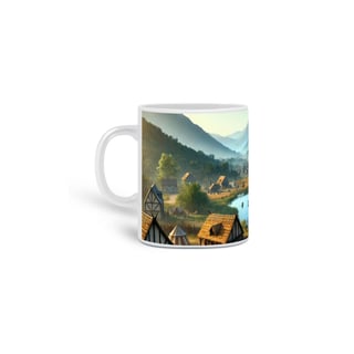 Caneca “Vista do Castelo” – A calmaria antes da próxima invasão (ou imposto medieval)