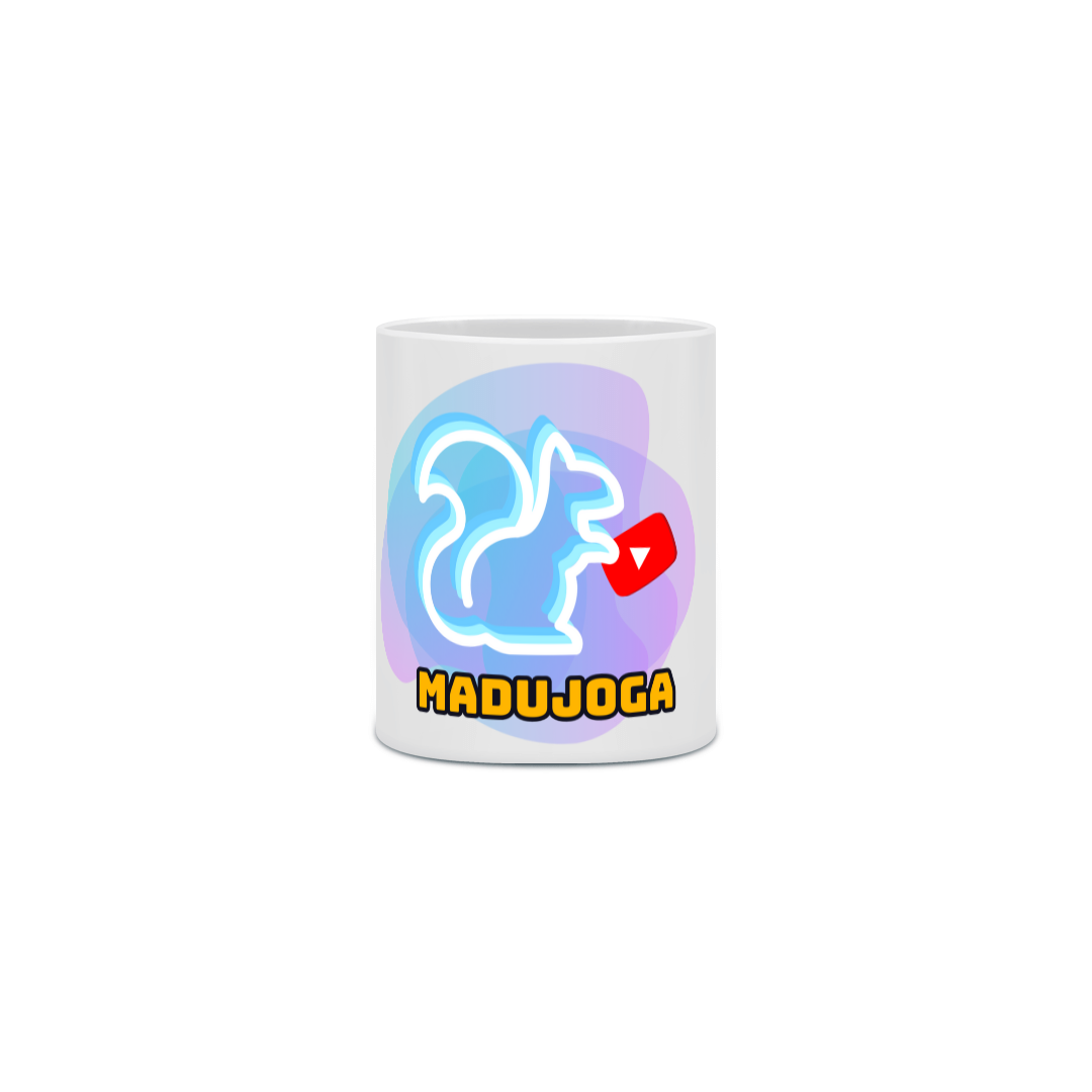 Caneca “Logo MaduJoga” – A oficial da comunidade que joga junto!