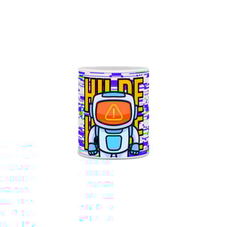 Caneca “Erro do Hildebot” – Sistema com falha, café com sucesso!