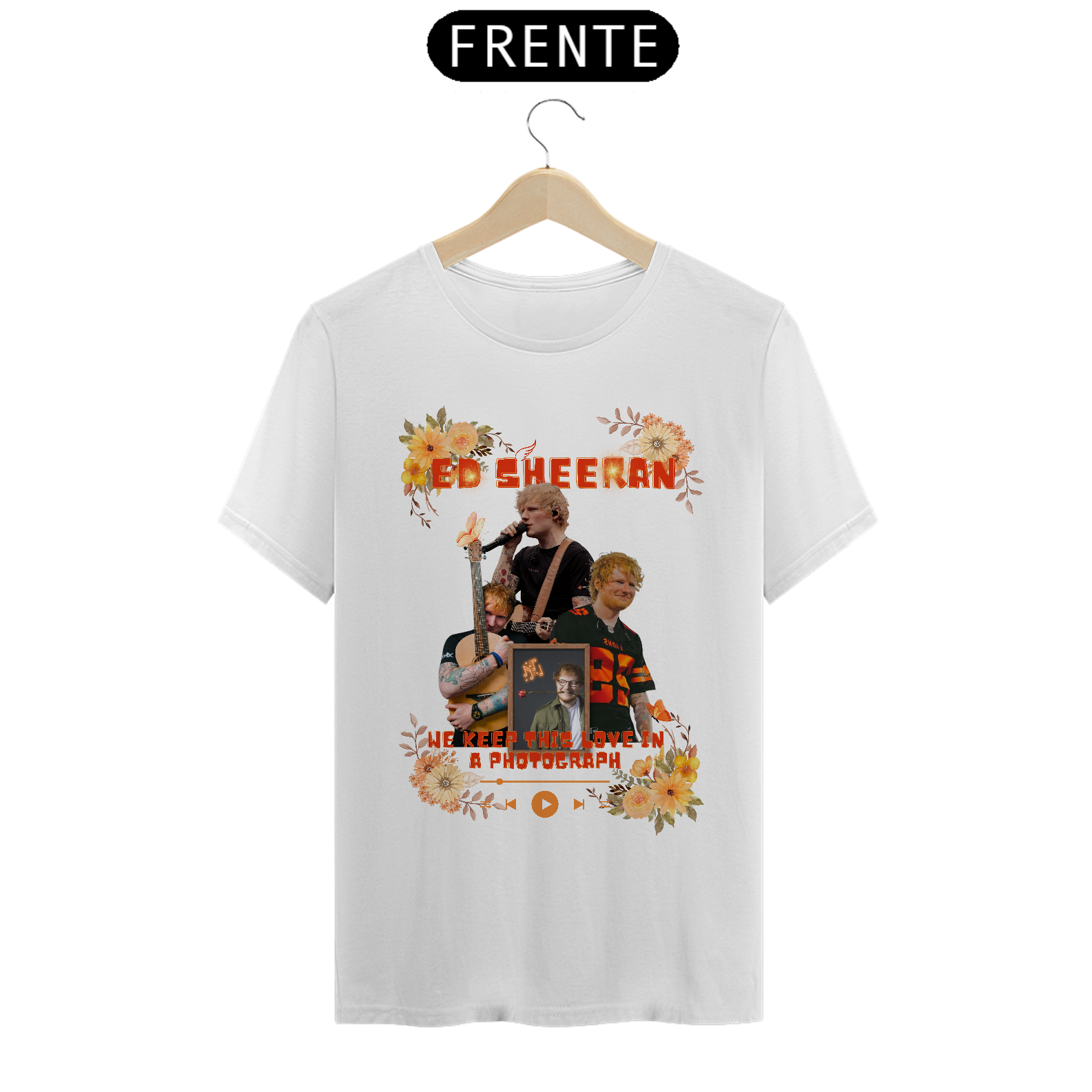Nome do produto: Pop-Shirt Classic / Ed Sheeran