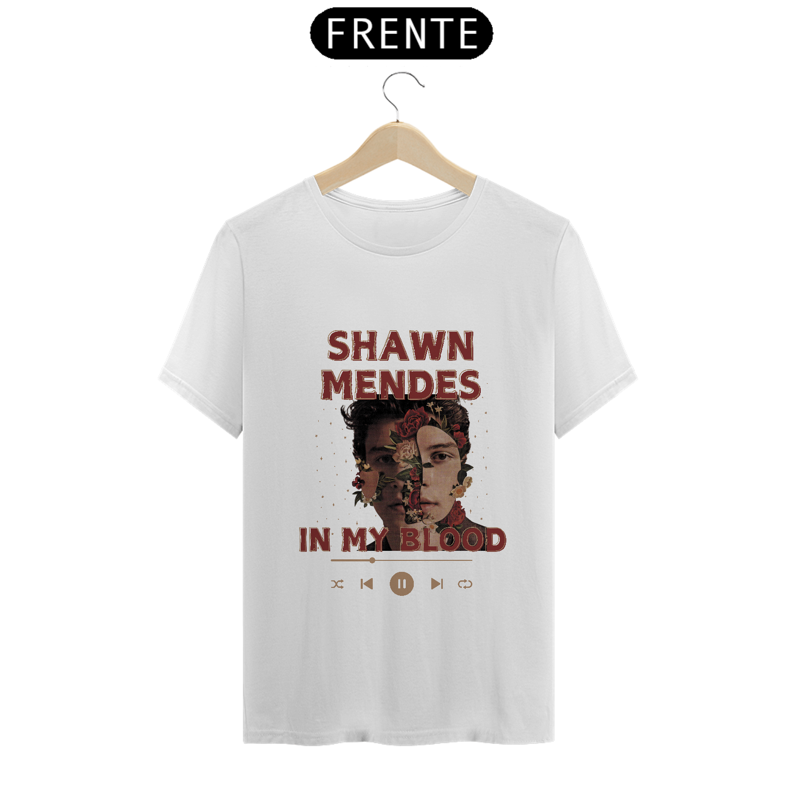 Nome do produto: Pop-Shirt Classic / Shawn Mendes
