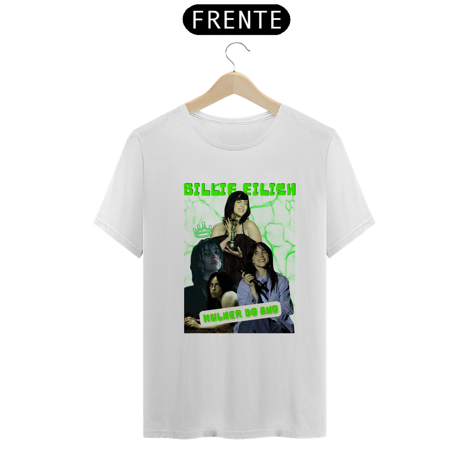 Nome do produto: Pop-Shirt Classic / Billie Eilish