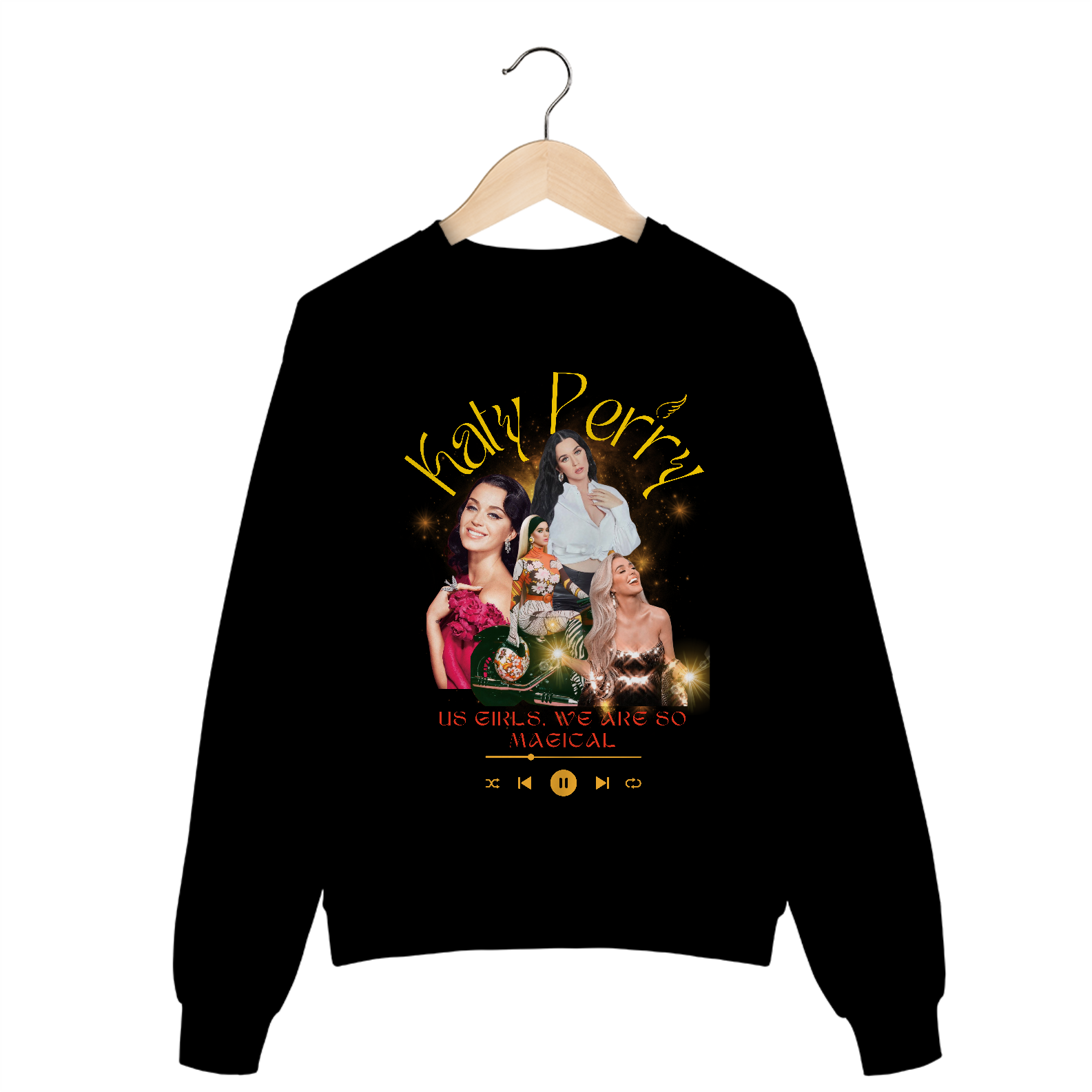 Nome do produto: Pop Moletom Fechado - Katy Perry