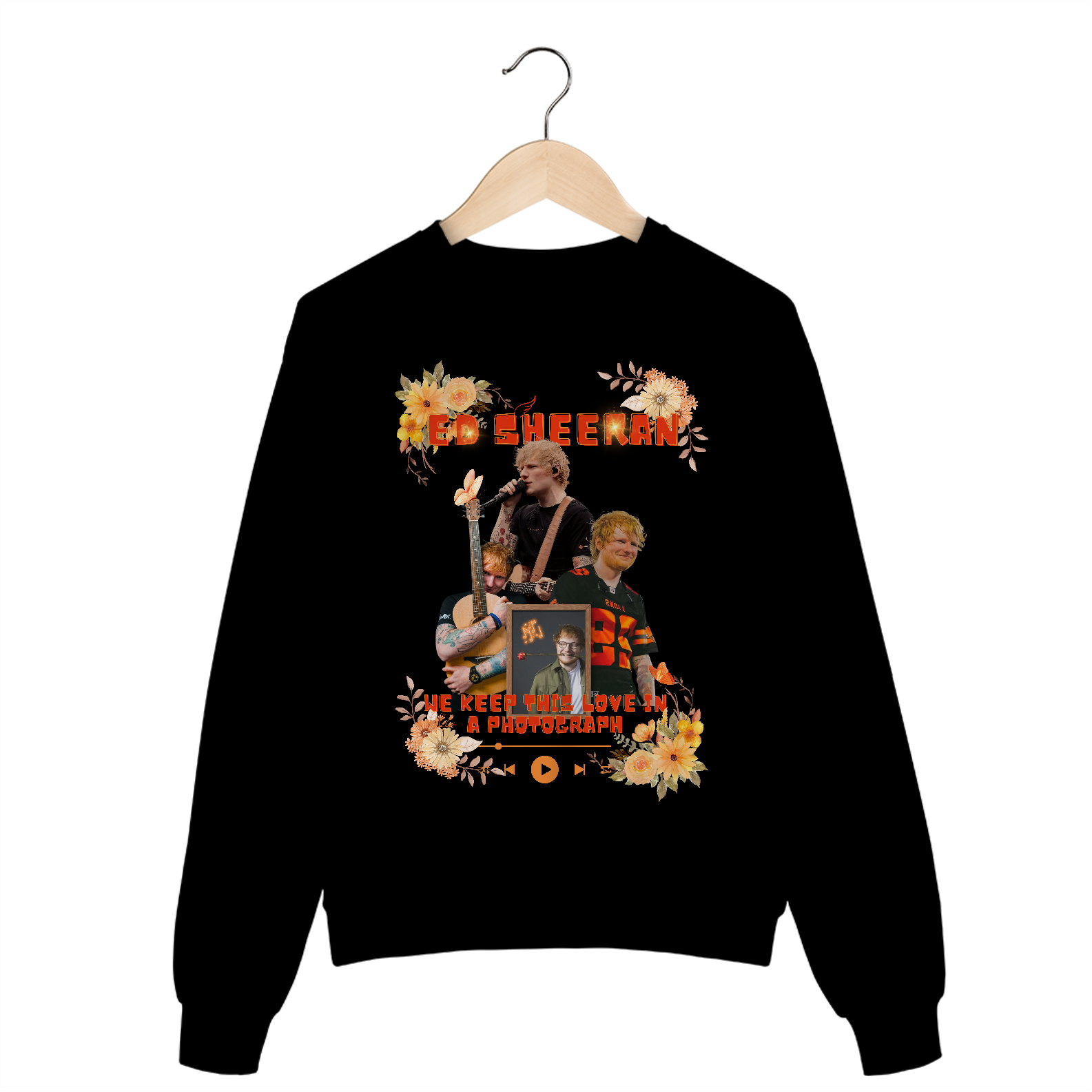 Nome do produto: Pop Moletom Fechado - Ed Sheeran